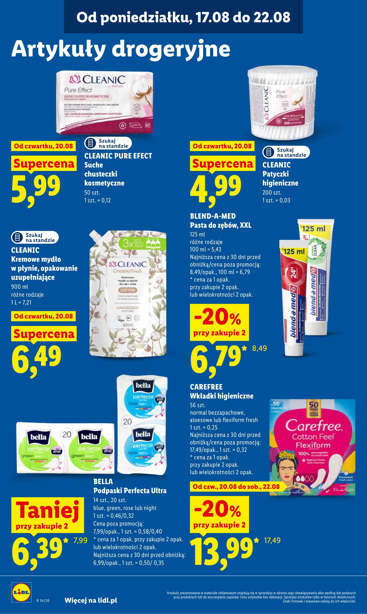 Lidl Lenkija - Gazetka ważna od 20.08 do 22.08 92 puslapis
