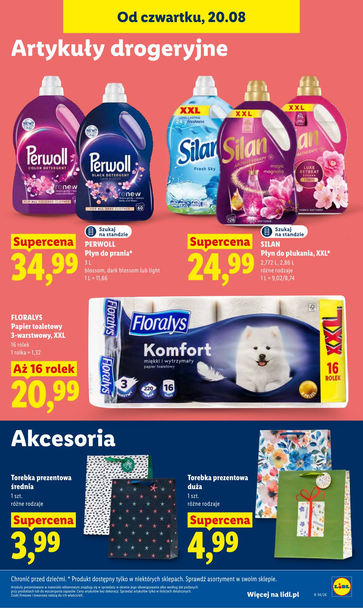Lidl Lenkija - Gazetka ważna od 20.08 do 22.08 95 puslapis