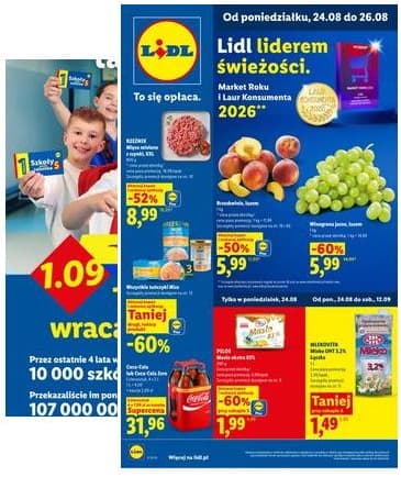Lidl Lenkija - Gazetka ważna od 24.08 do 26.08 2026-08-24 – 2026-08-26