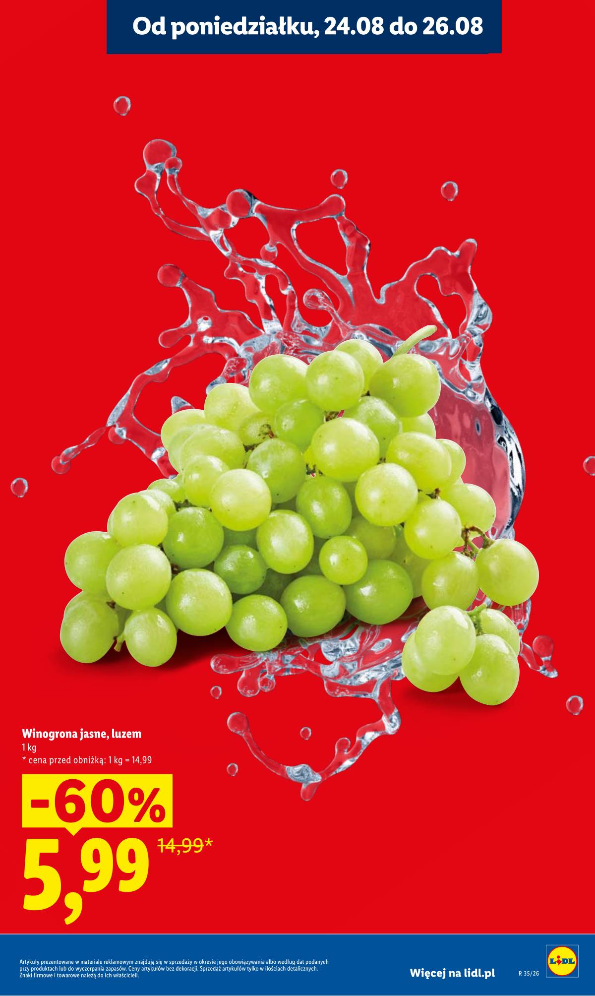 Lidl Lenkija - Gazetka ważna od 24.08 do 26.08 17 puslapis