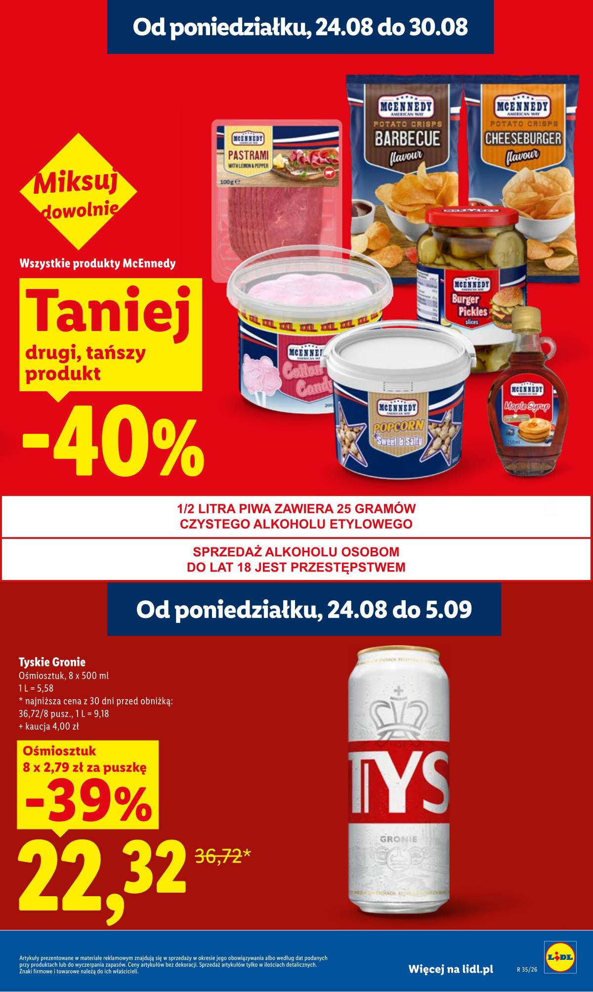 Lidl Lenkija - Gazetka ważna od 24.08 do 26.08 21 puslapis