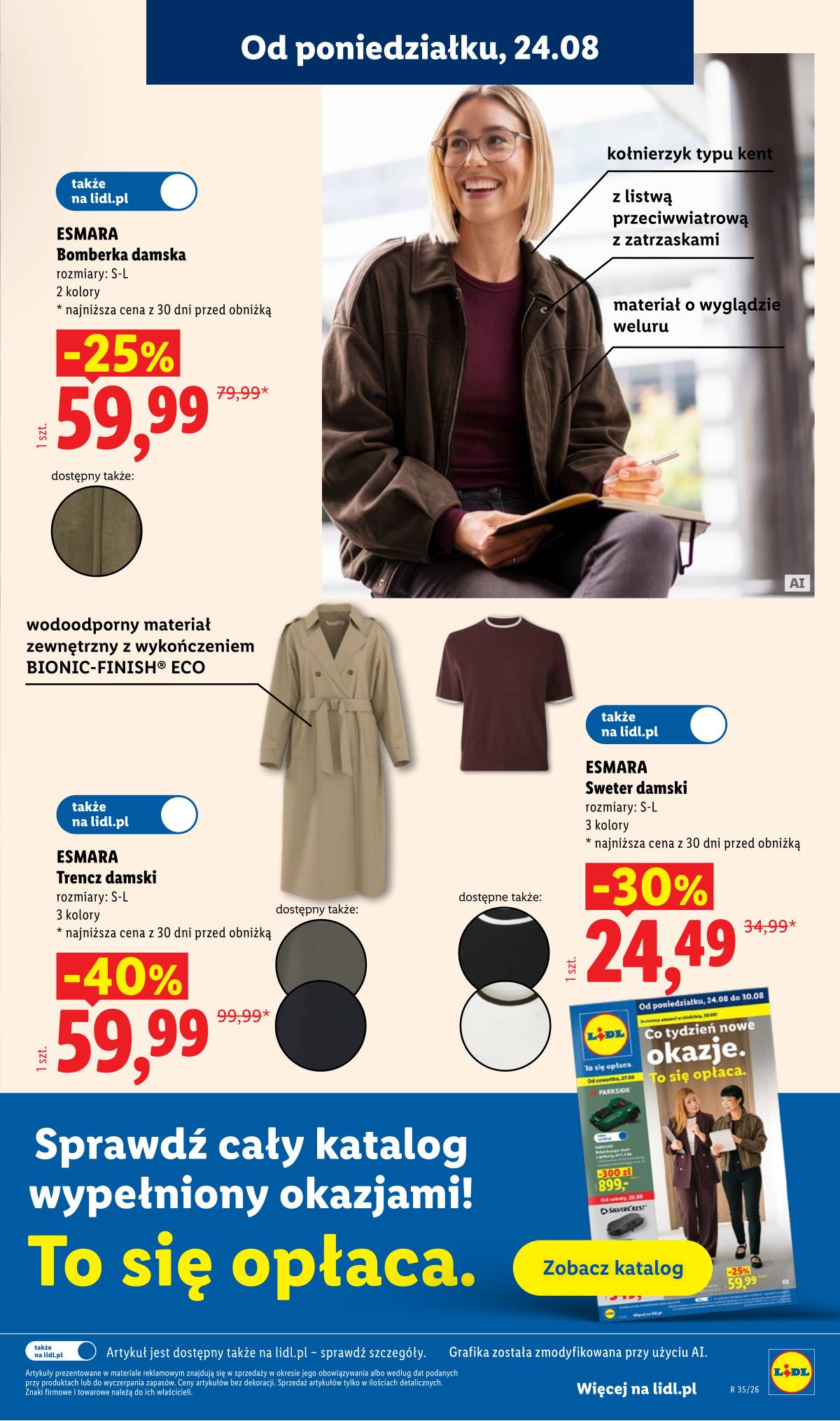 Lidl Lenkija - Gazetka ważna od 24.08 do 26.08 33 puslapis