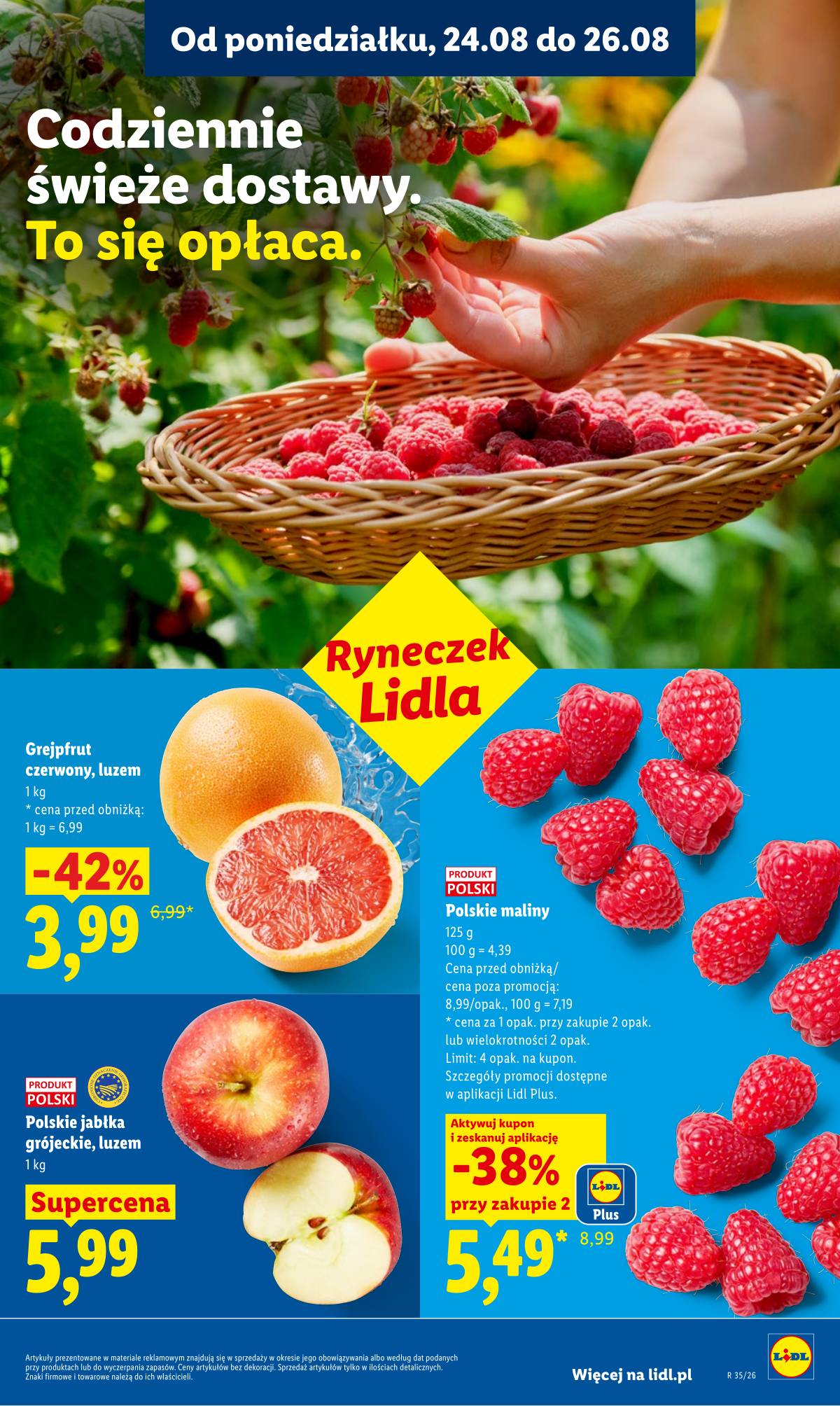Lidl Lenkija - Gazetka ważna od 24.08 do 26.08 39 puslapis