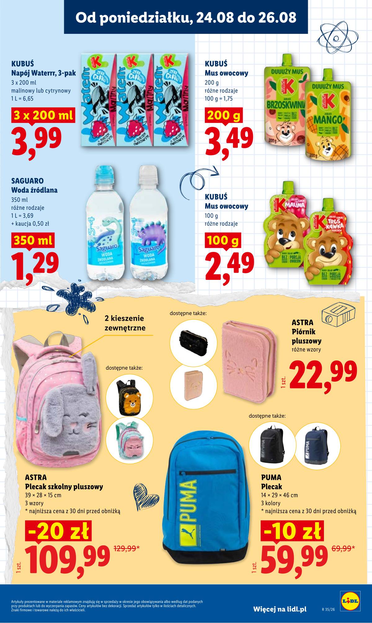 Lidl Lenkija - Gazetka ważna od 24.08 do 26.08 69 puslapis