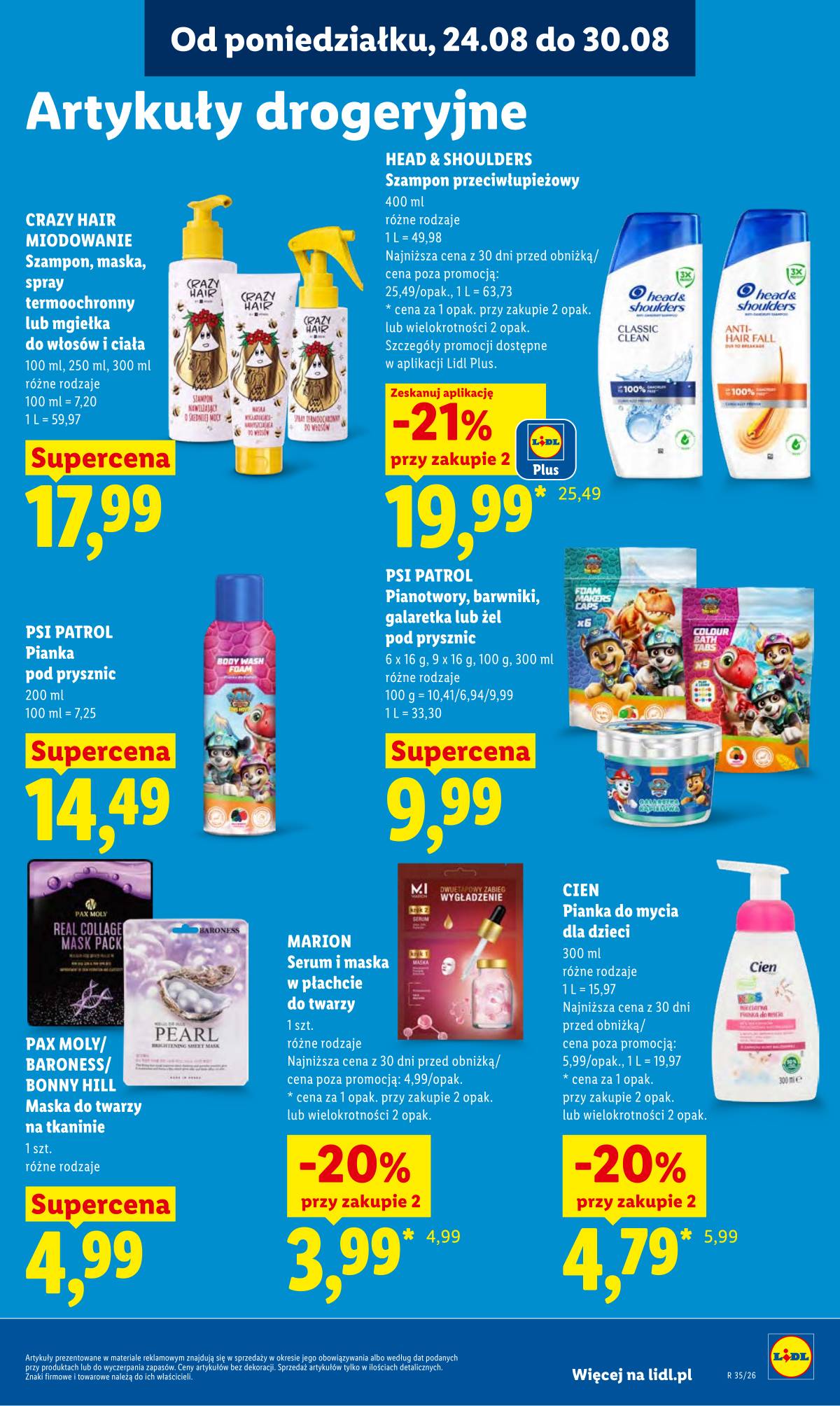 Lidl Lenkija - Gazetka ważna od 24.08 do 26.08 91 puslapis