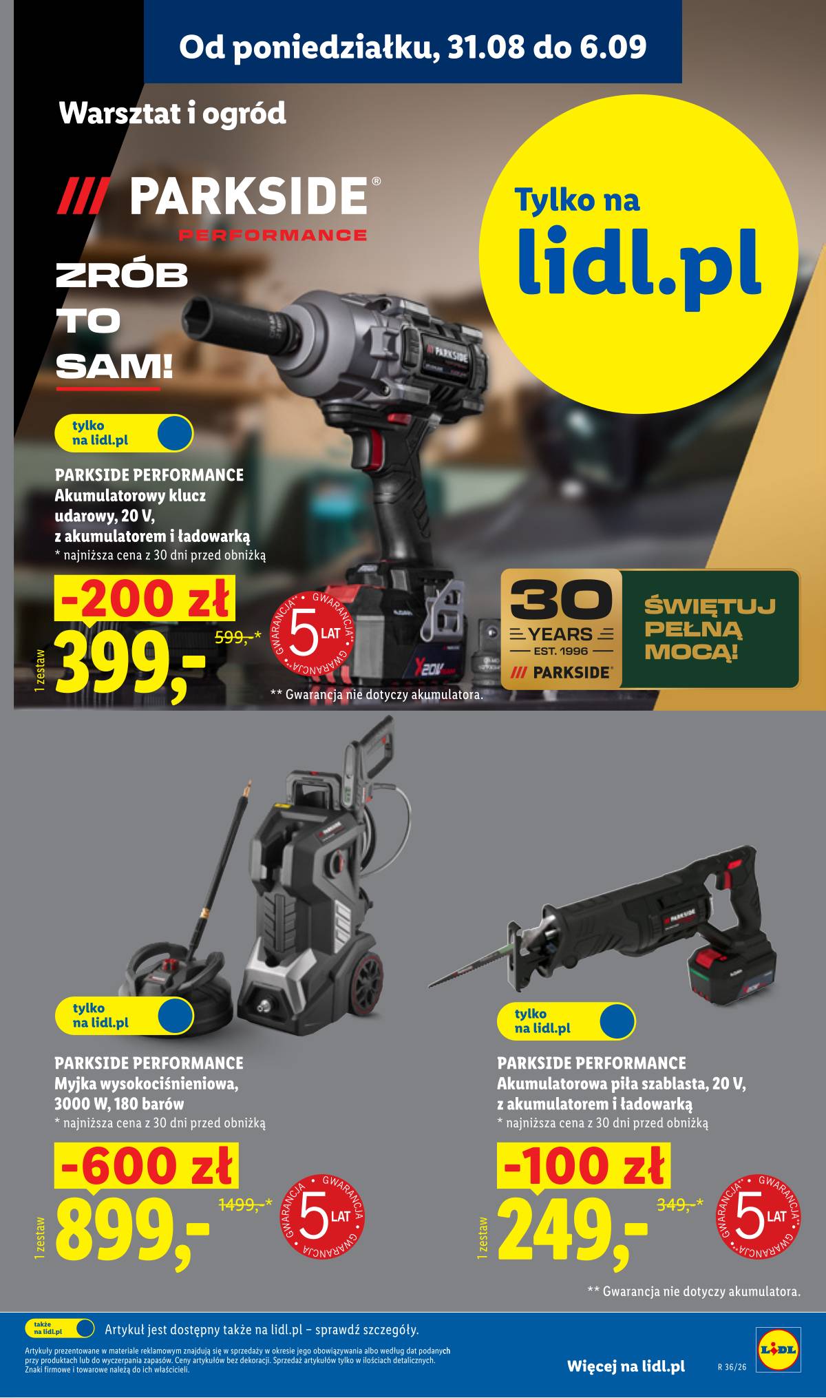 Lidl Lenkija - Gazetka ważna od 31.08. do 05.09. 11 puslapis