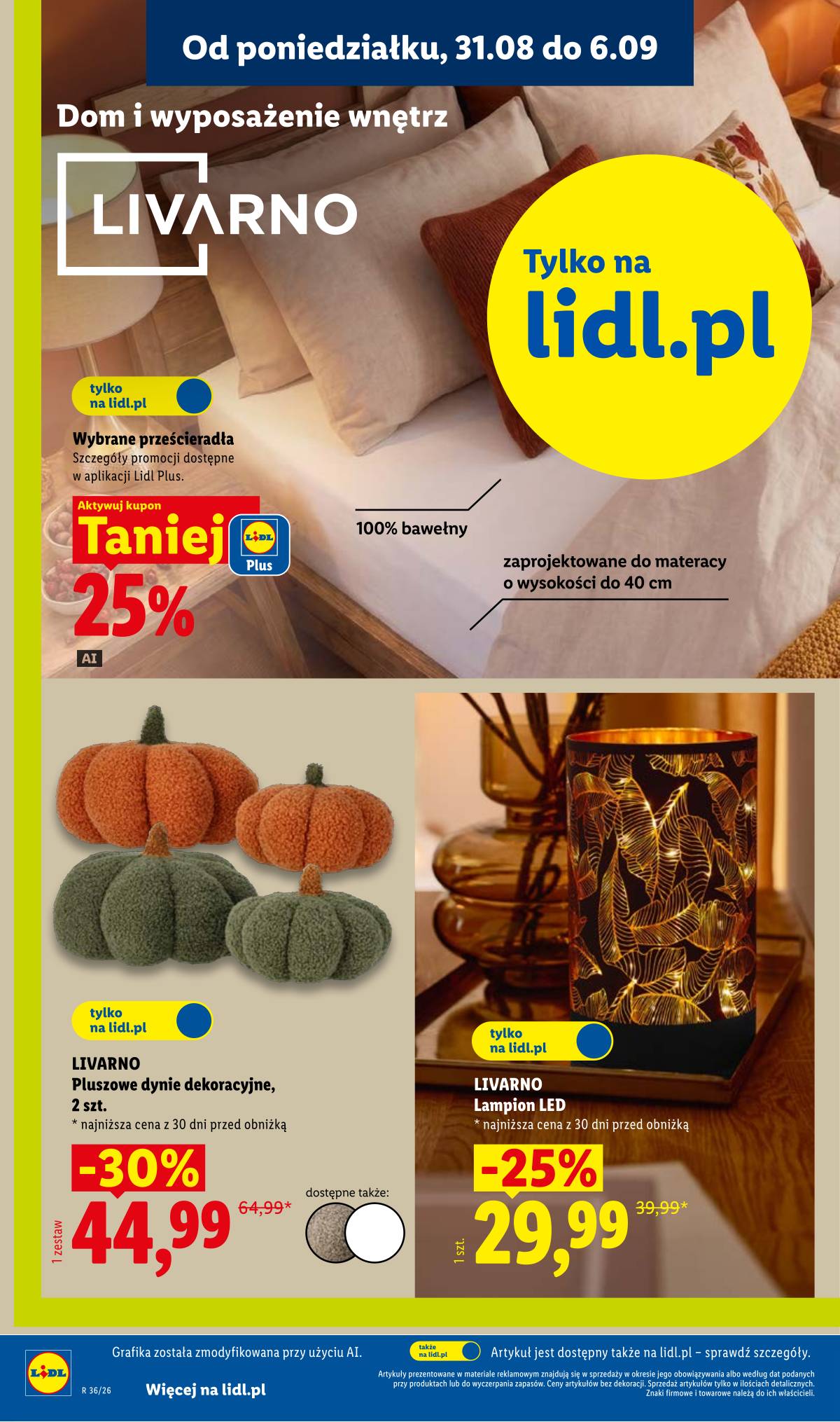 Lidl Lenkija - Gazetka ważna od 31.08. do 05.09. 28 puslapis