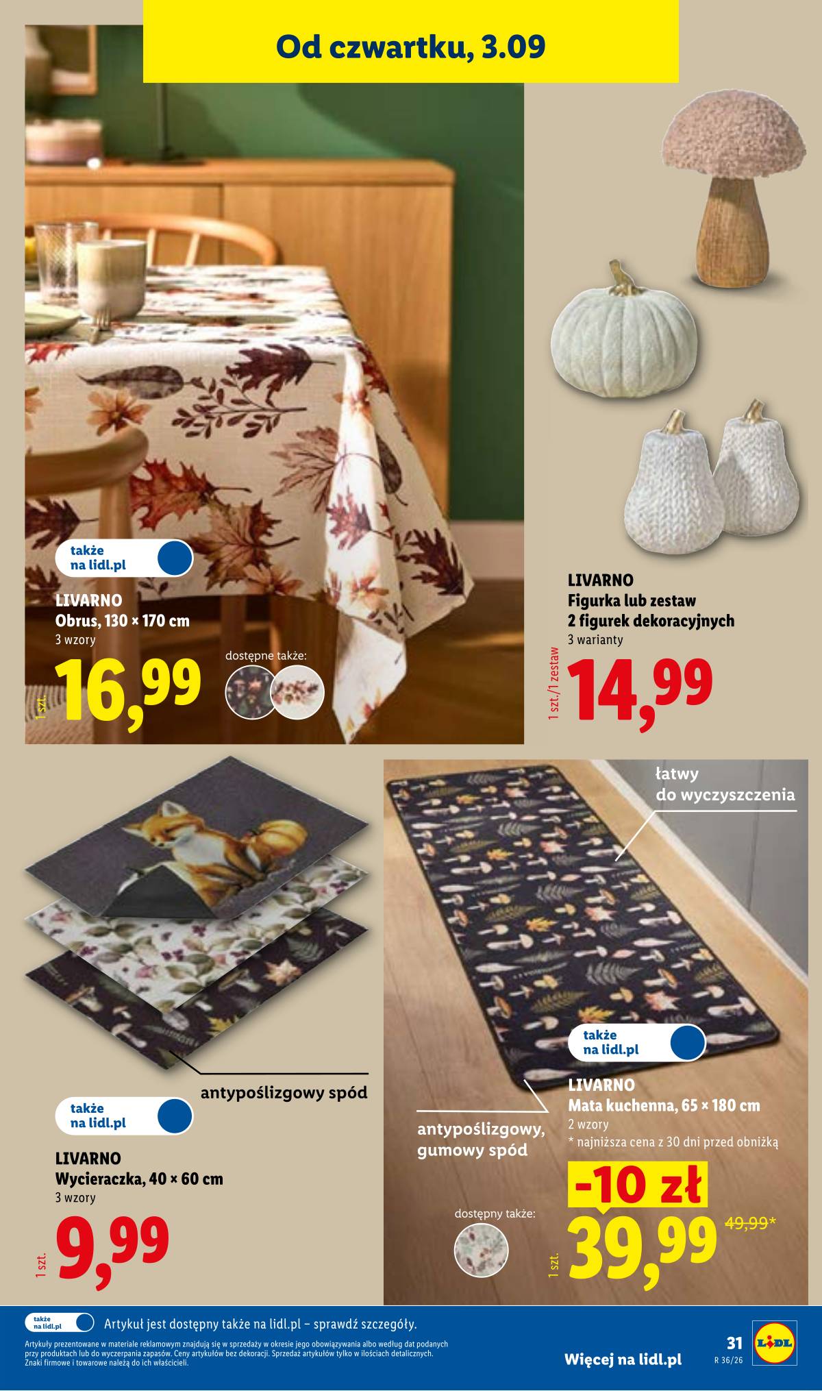 Lidl Lenkija - Gazetka ważna od 31.08. do 05.09. 37 puslapis