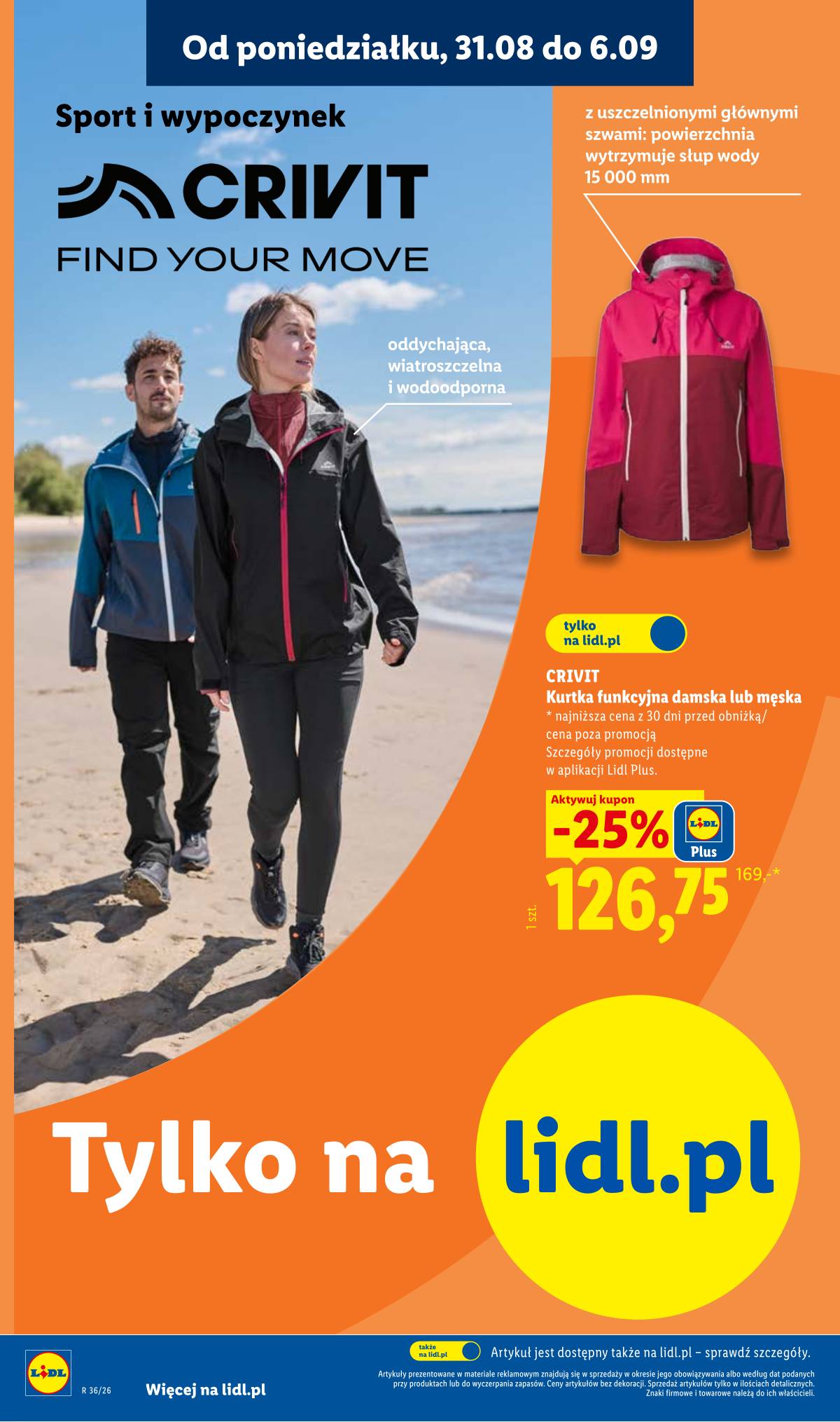 Lidl Lenkija - Gazetka ważna od 31.08. do 05.09. 46 puslapis