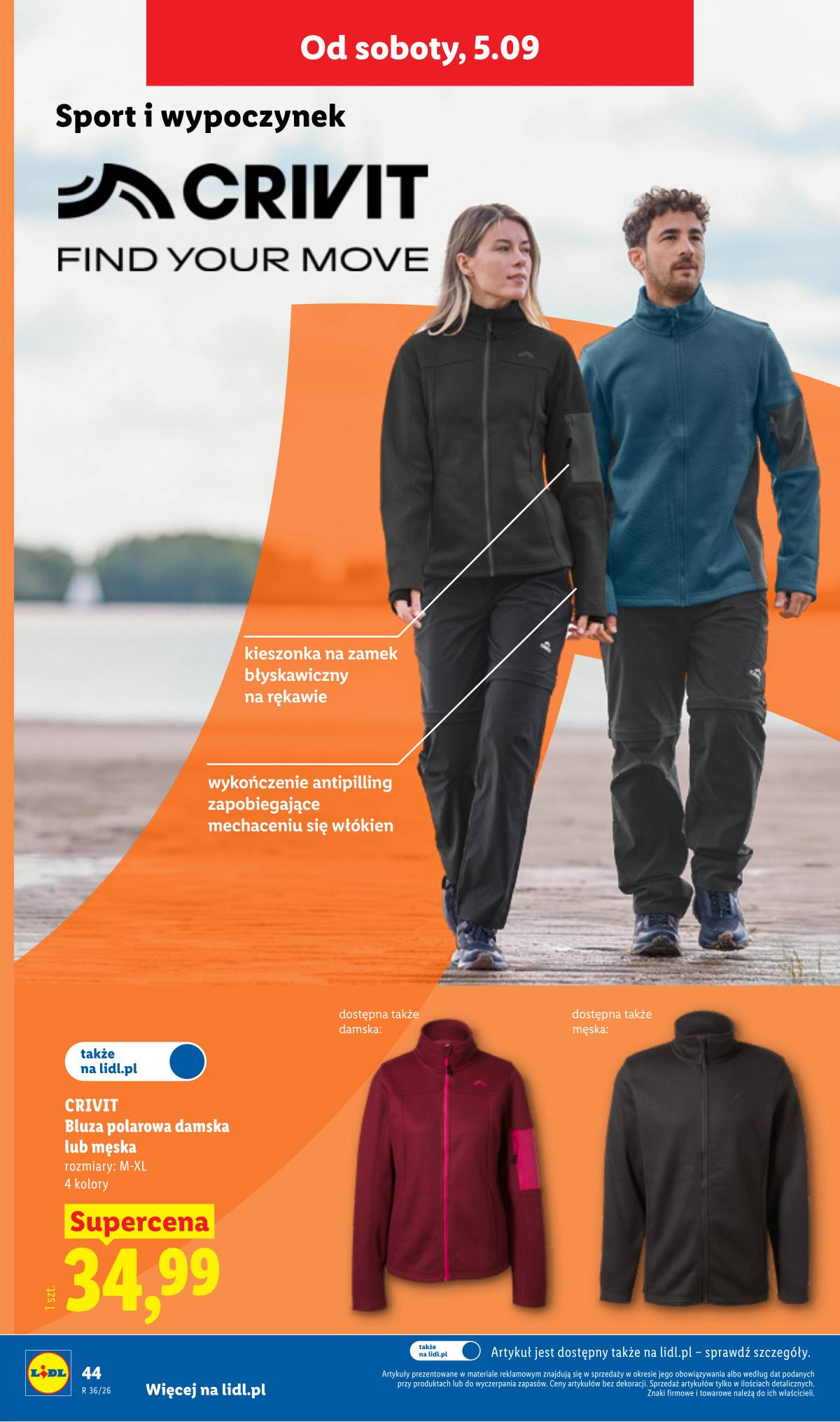 Lidl Lenkija - Gazetka ważna od 31.08. do 05.09. 52 puslapis