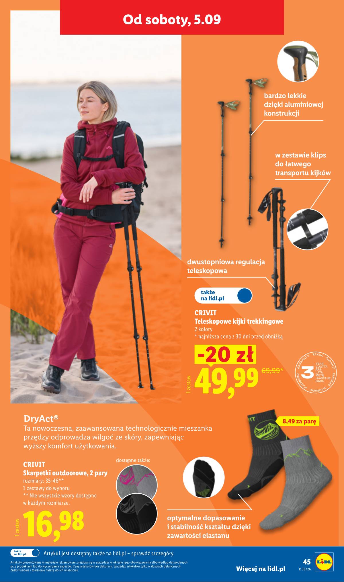 Lidl Lenkija - Gazetka ważna od 31.08. do 05.09. 53 puslapis