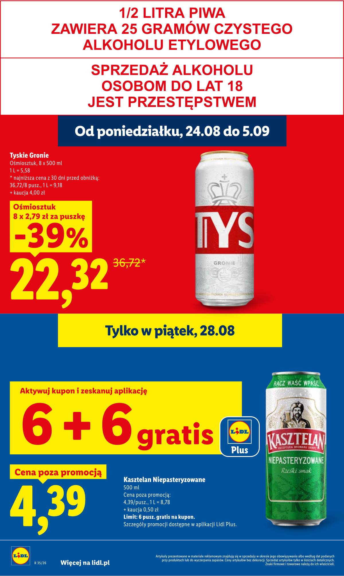 Lidl Lenkija - Gazetka ważna od 27.08 do 30.08 24 puslapis