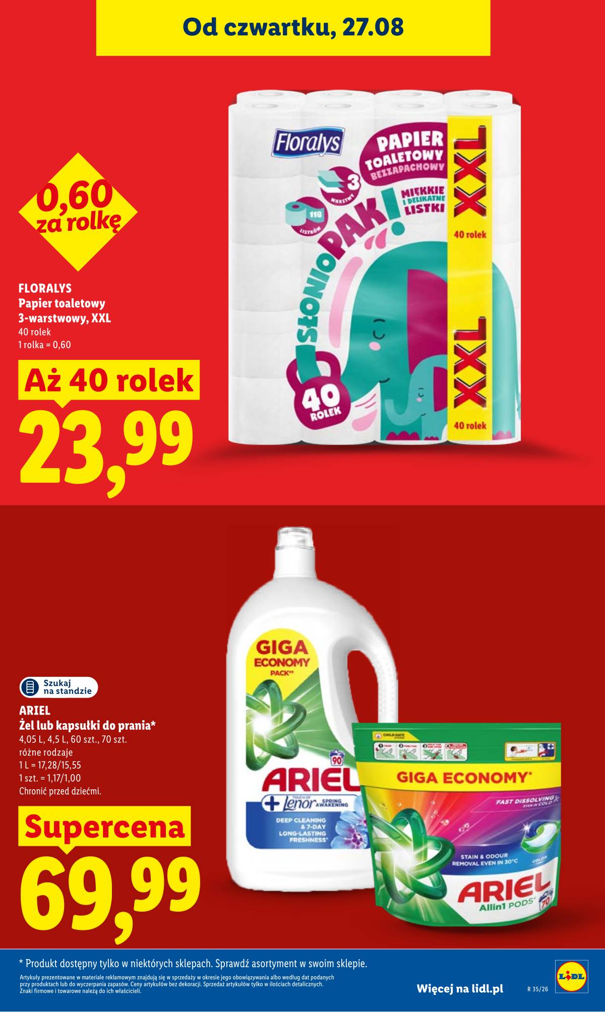 Lidl Lenkija - Gazetka ważna od 27.08 do 30.08 27 puslapis