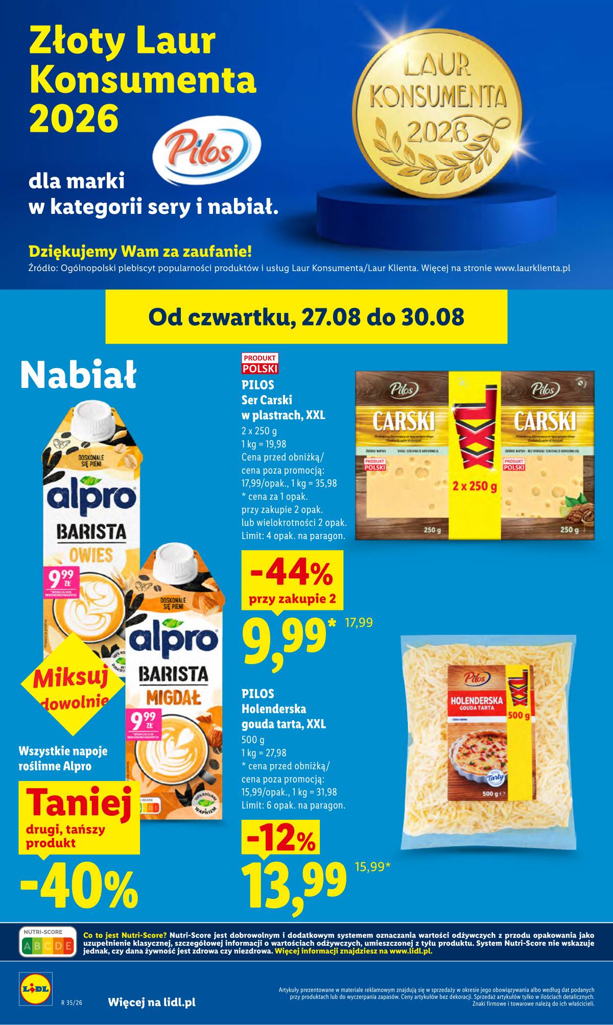 Lidl Lenkija - Gazetka ważna od 27.08 do 30.08 52 puslapis
