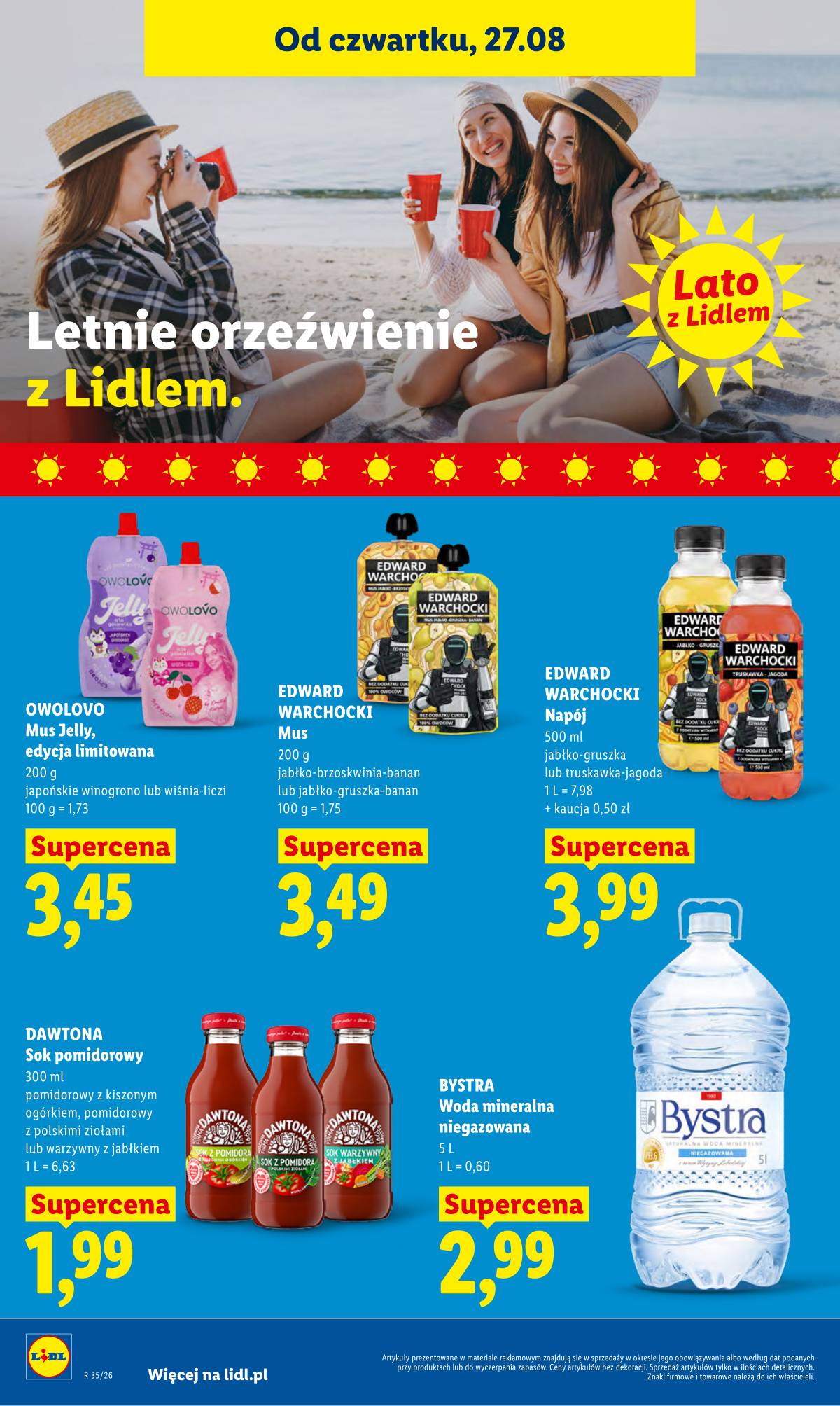 Lidl Lenkija - Gazetka ważna od 27.08 do 30.08 62 puslapis