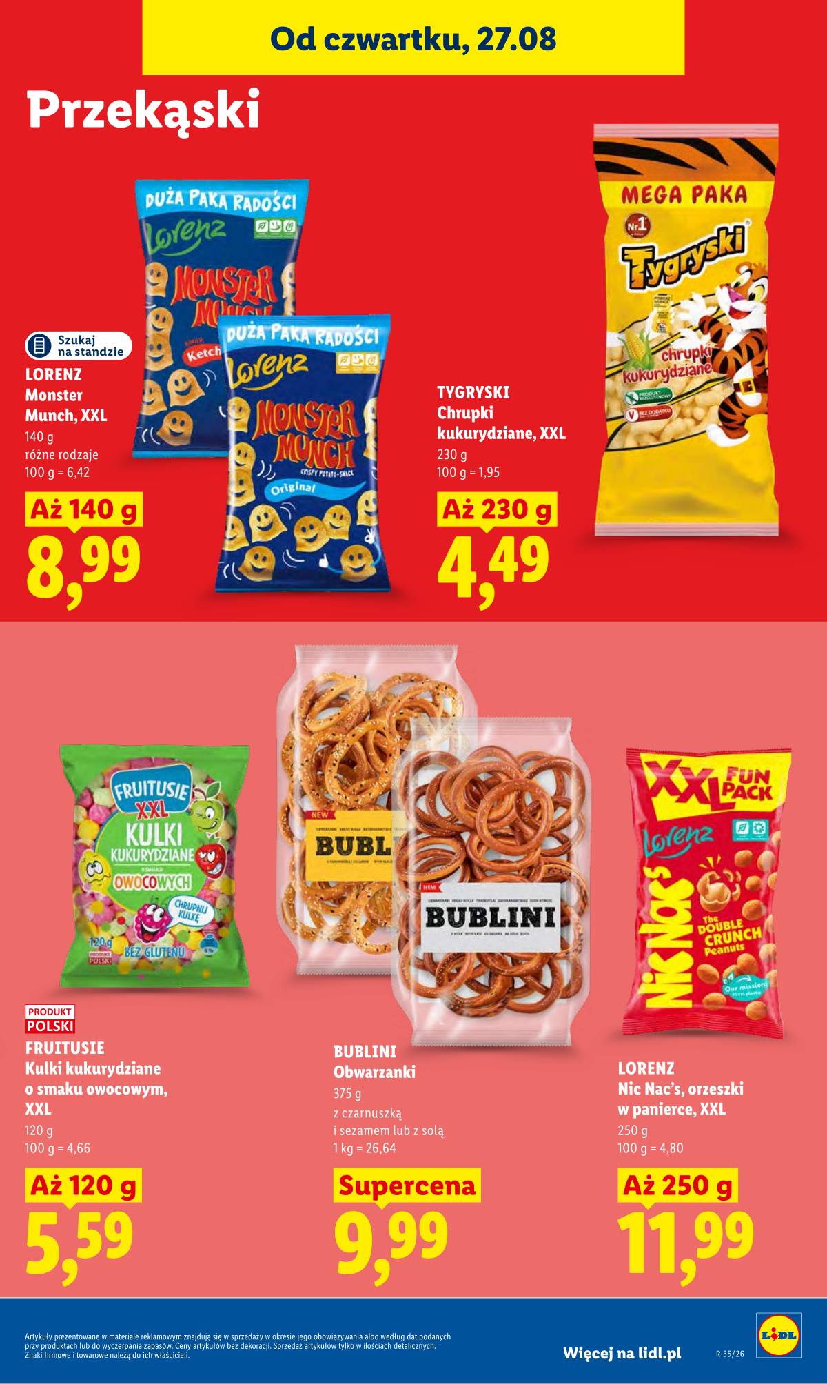 Lidl Lenkija - Gazetka ważna od 27.08 do 30.08 71 puslapis