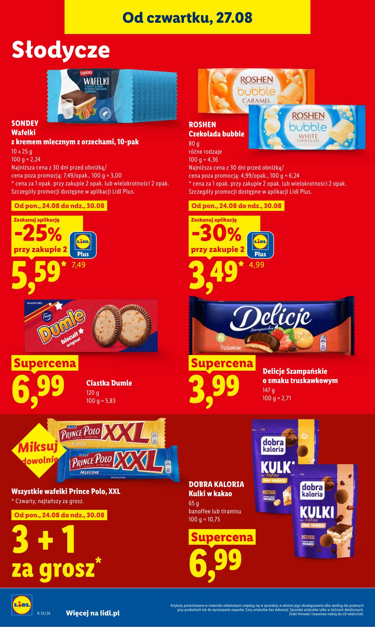 Lidl Lenkija - Gazetka ważna od 27.08 do 30.08 72 puslapis