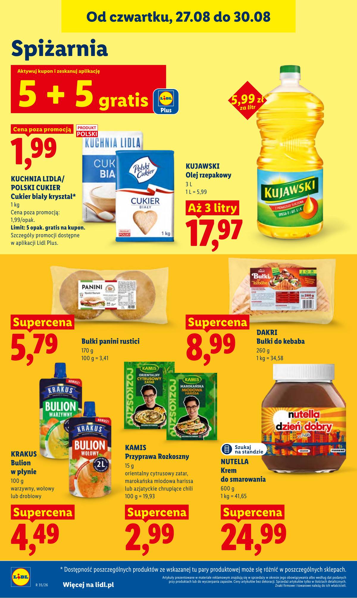 Lidl Lenkija - Gazetka ważna od 27.08 do 30.08 76 puslapis