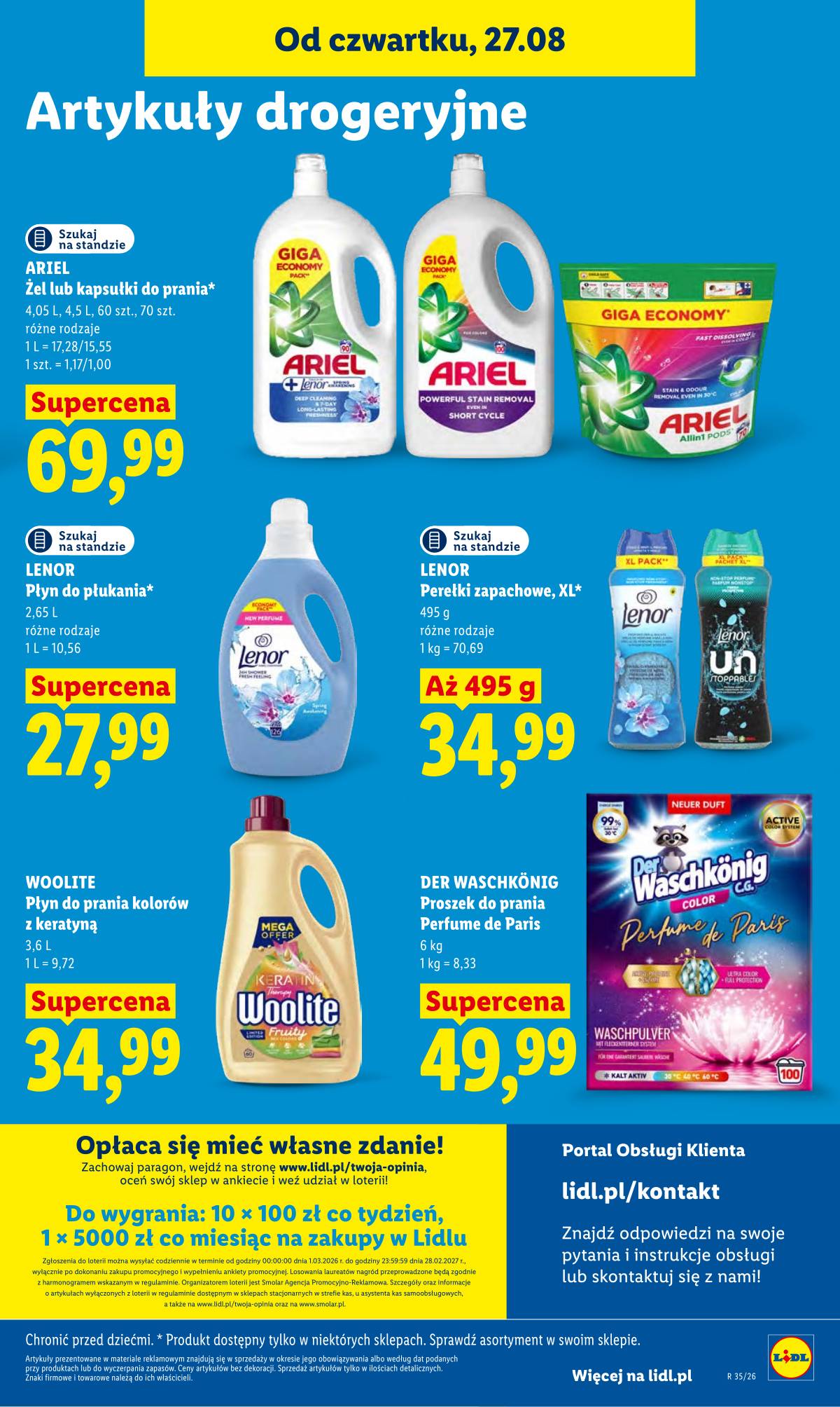 Lidl Lenkija - Gazetka ważna od 27.08 do 30.08 85 puslapis