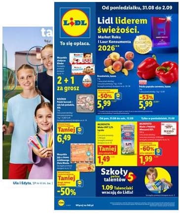 Lidl Lenkija - Gazetka ważna od 31.08 do 2.09 2026-08-31 – 2026-09-02