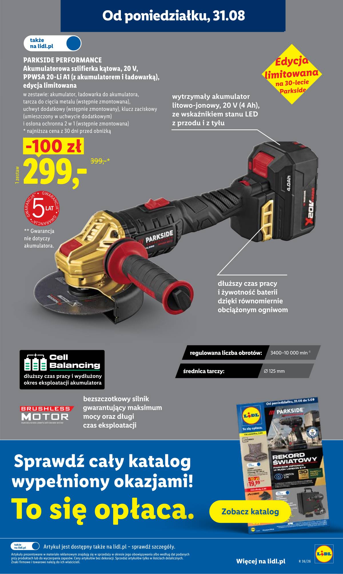 Lidl Lenkija - Gazetka ważna od 31.08 do 2.09 33 puslapis