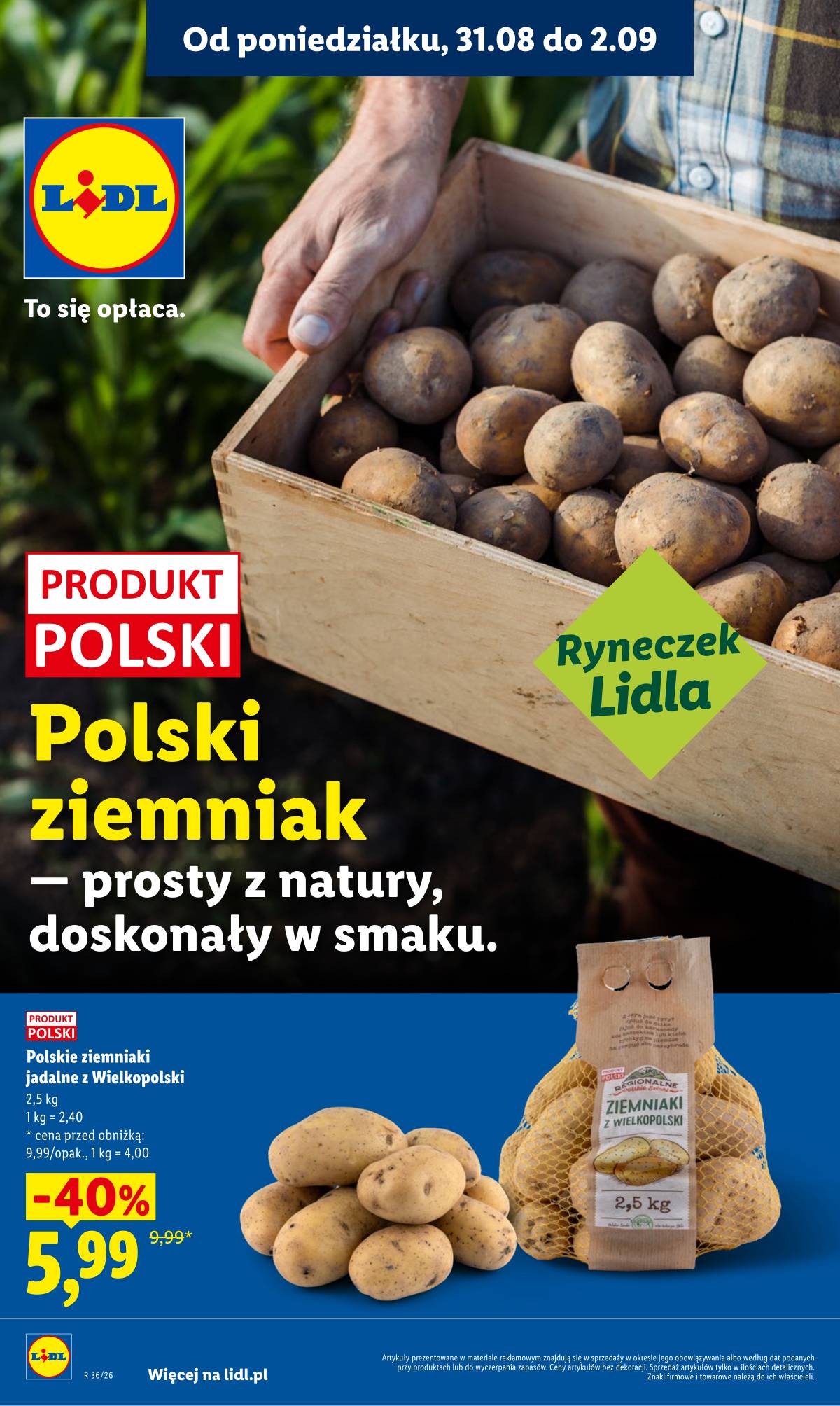 Lidl Lenkija - Gazetka ważna od 31.08 do 2.09 36 puslapis
