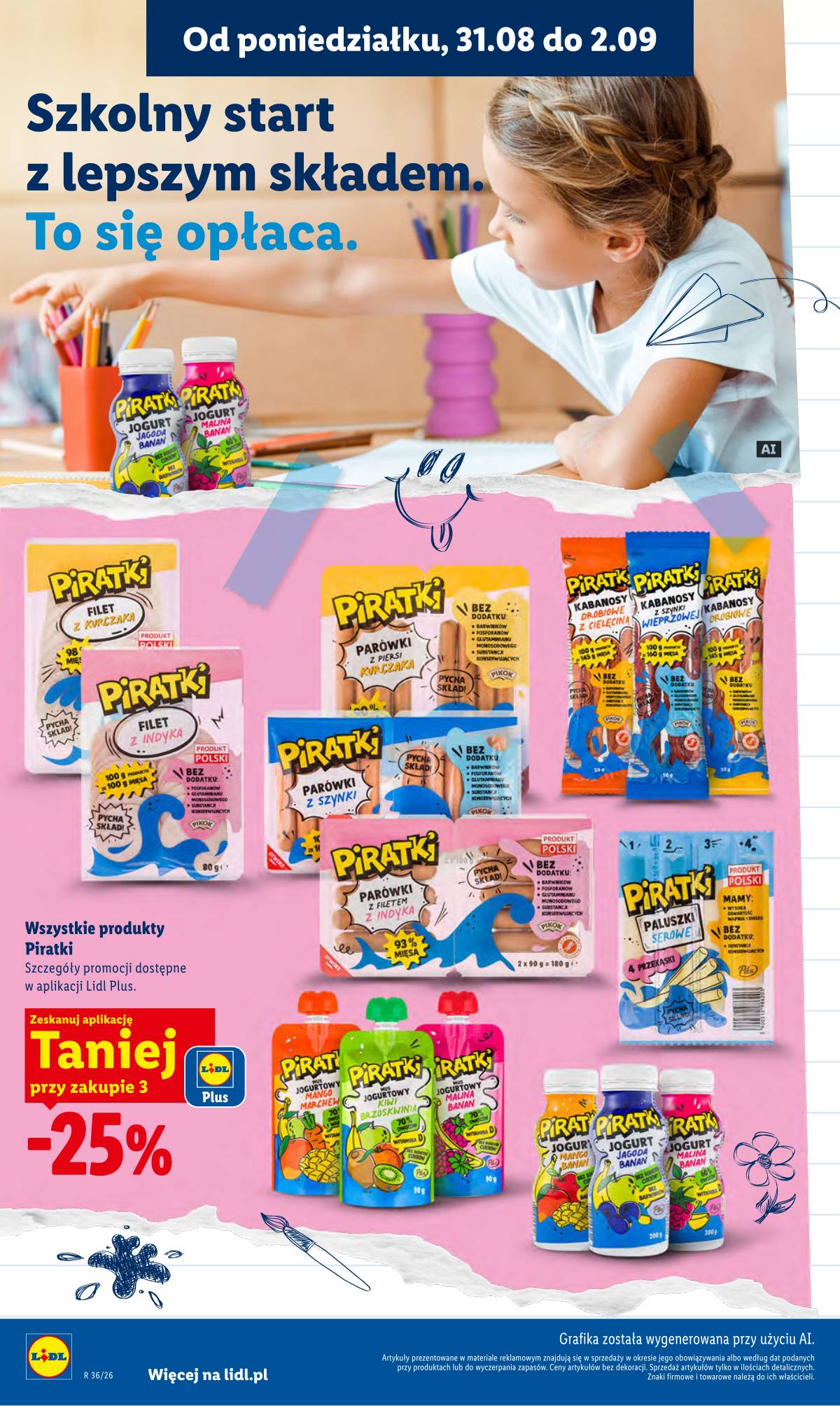 Lidl Lenkija - Gazetka ważna od 31.08 do 2.09 44 puslapis