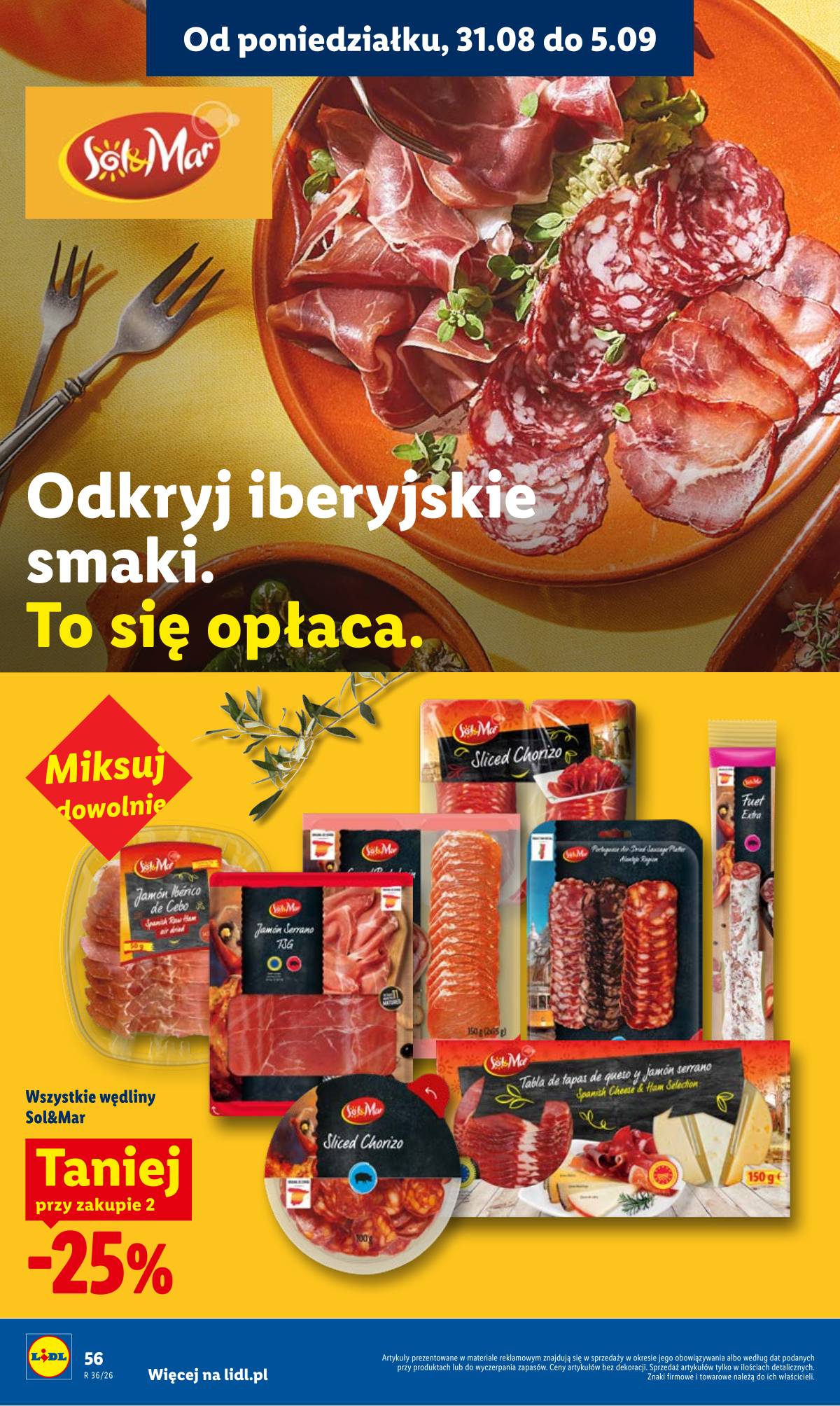 Lidl Lenkija - Gazetka ważna od 31.08 do 2.09 56 puslapis