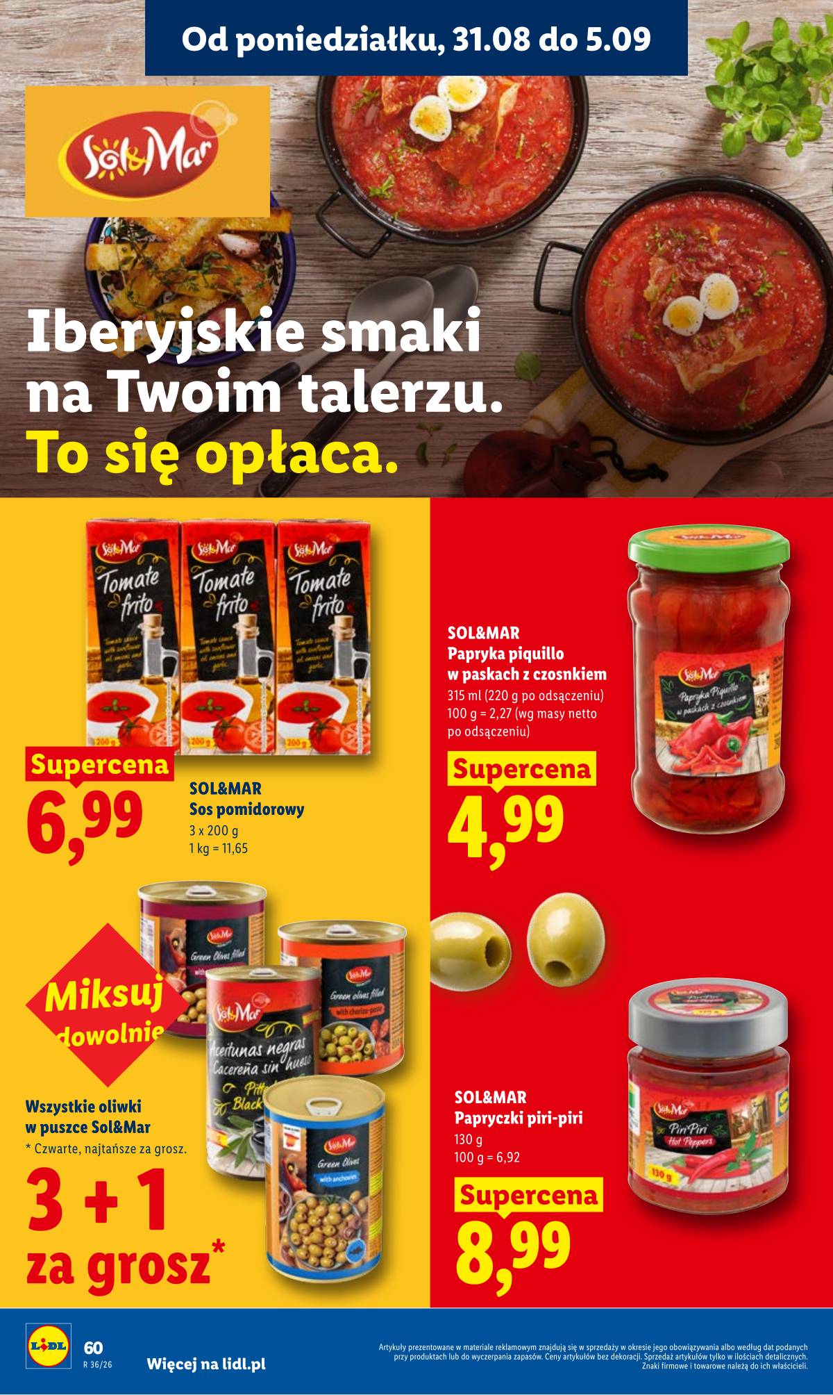 Lidl Lenkija - Gazetka ważna od 31.08 do 2.09 60 puslapis