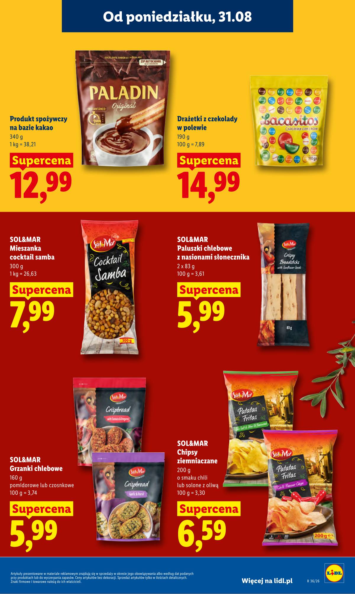 Lidl Lenkija - Gazetka ważna od 31.08 do 2.09 61 puslapis