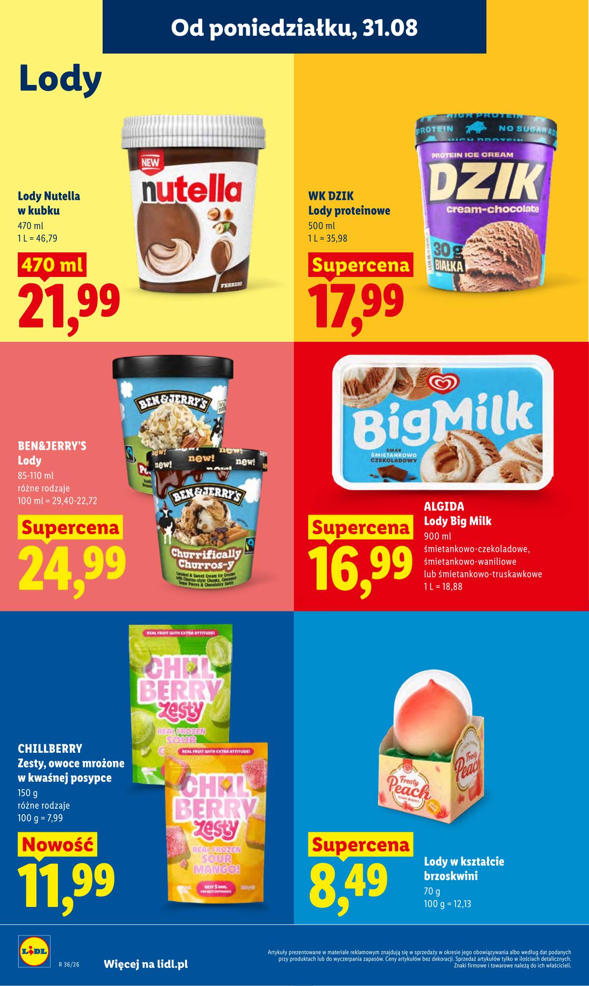 Lidl Lenkija - Gazetka ważna od 31.08 do 2.09 62 puslapis