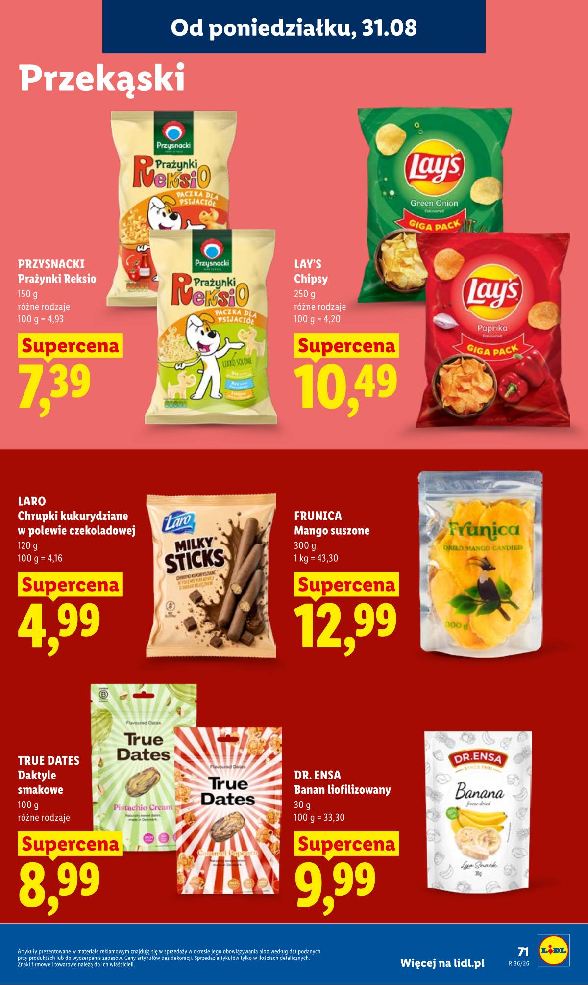 Lidl Lenkija - Gazetka ważna od 31.08 do 2.09 73 puslapis