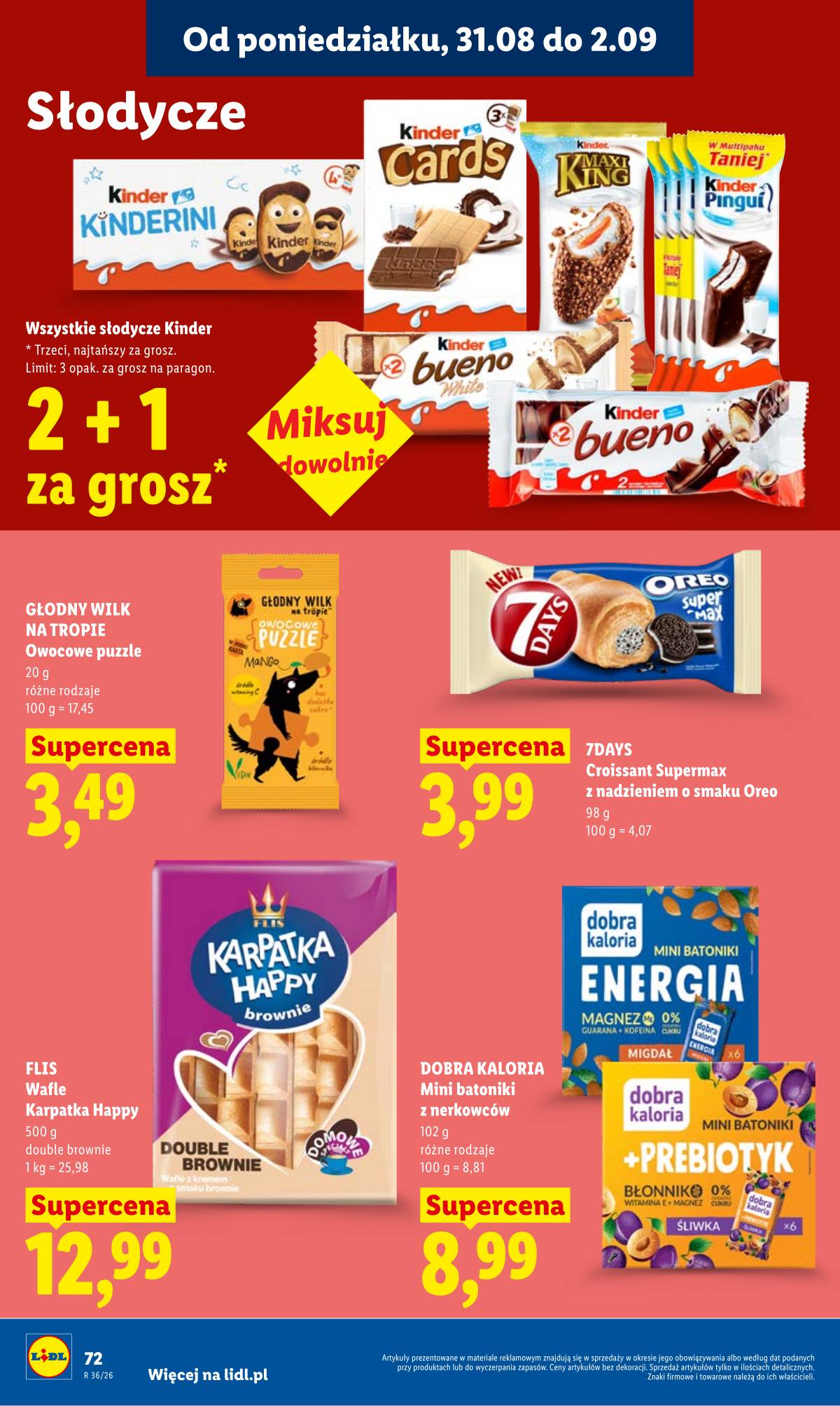 Lidl Lenkija - Gazetka ważna od 31.08 do 2.09 74 puslapis