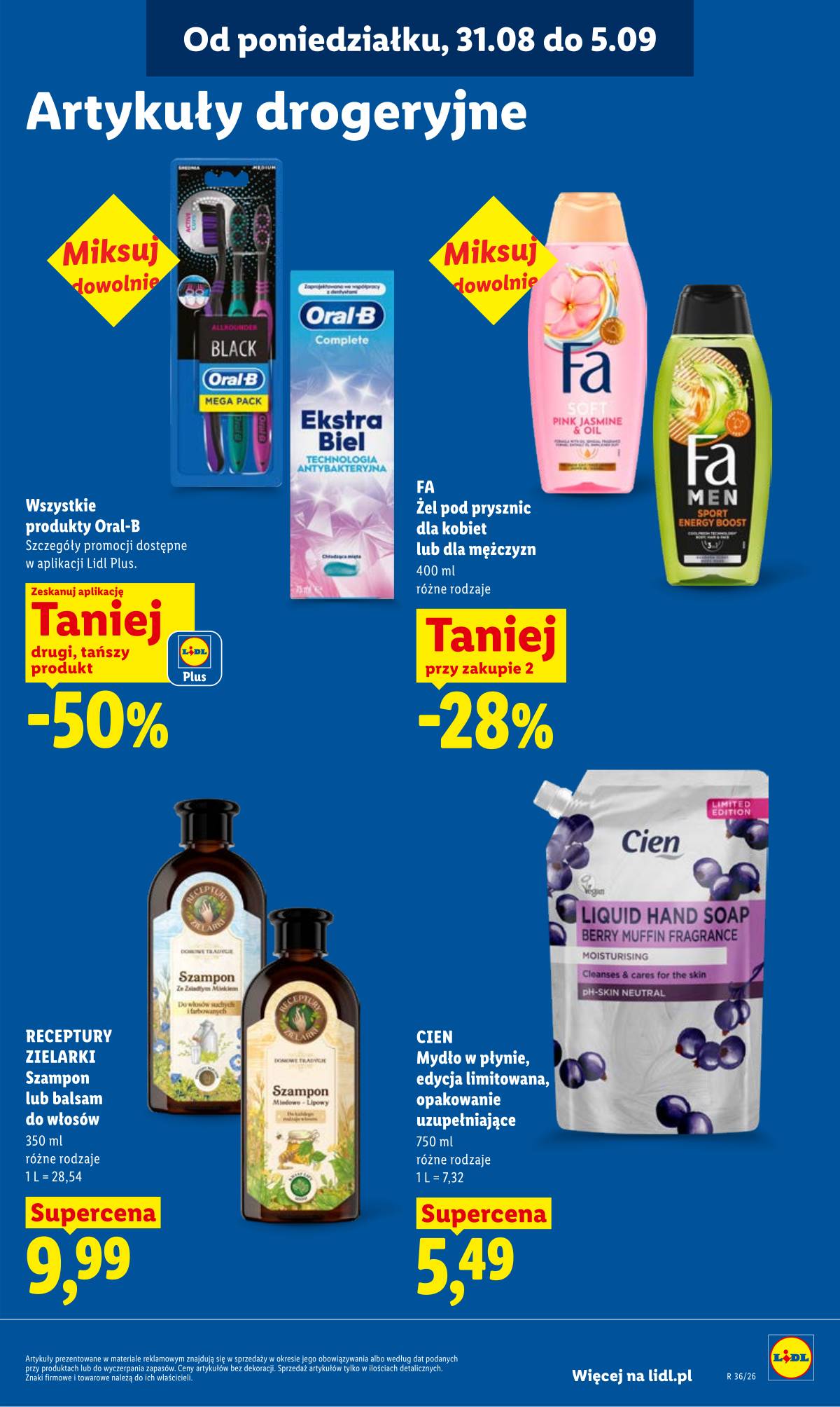 Lidl Lenkija - Gazetka ważna od 31.08 do 2.09 81 puslapis