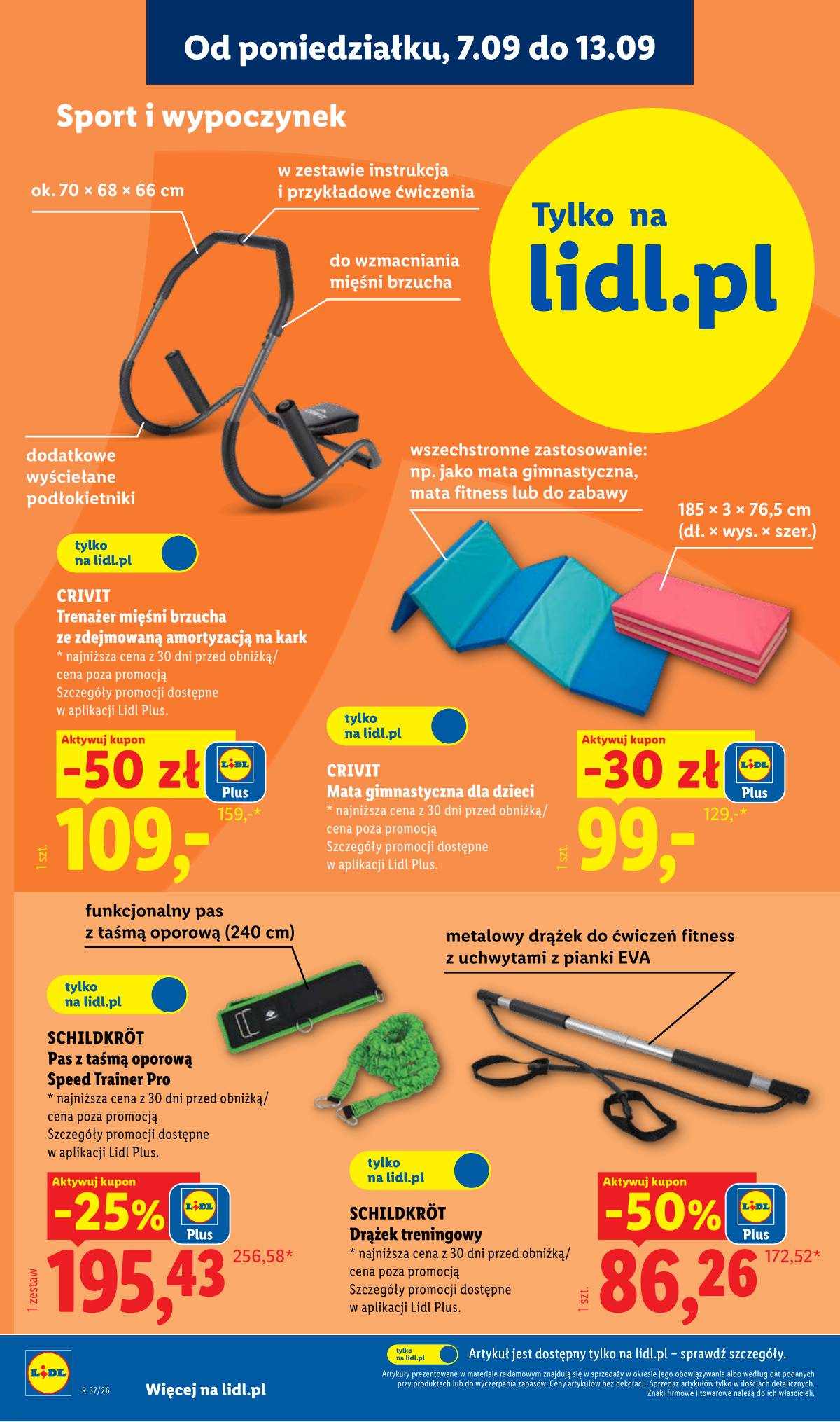 Lidl Lenkija - Gazetka ważna od 07.09. do 12.09. 12 puslapis