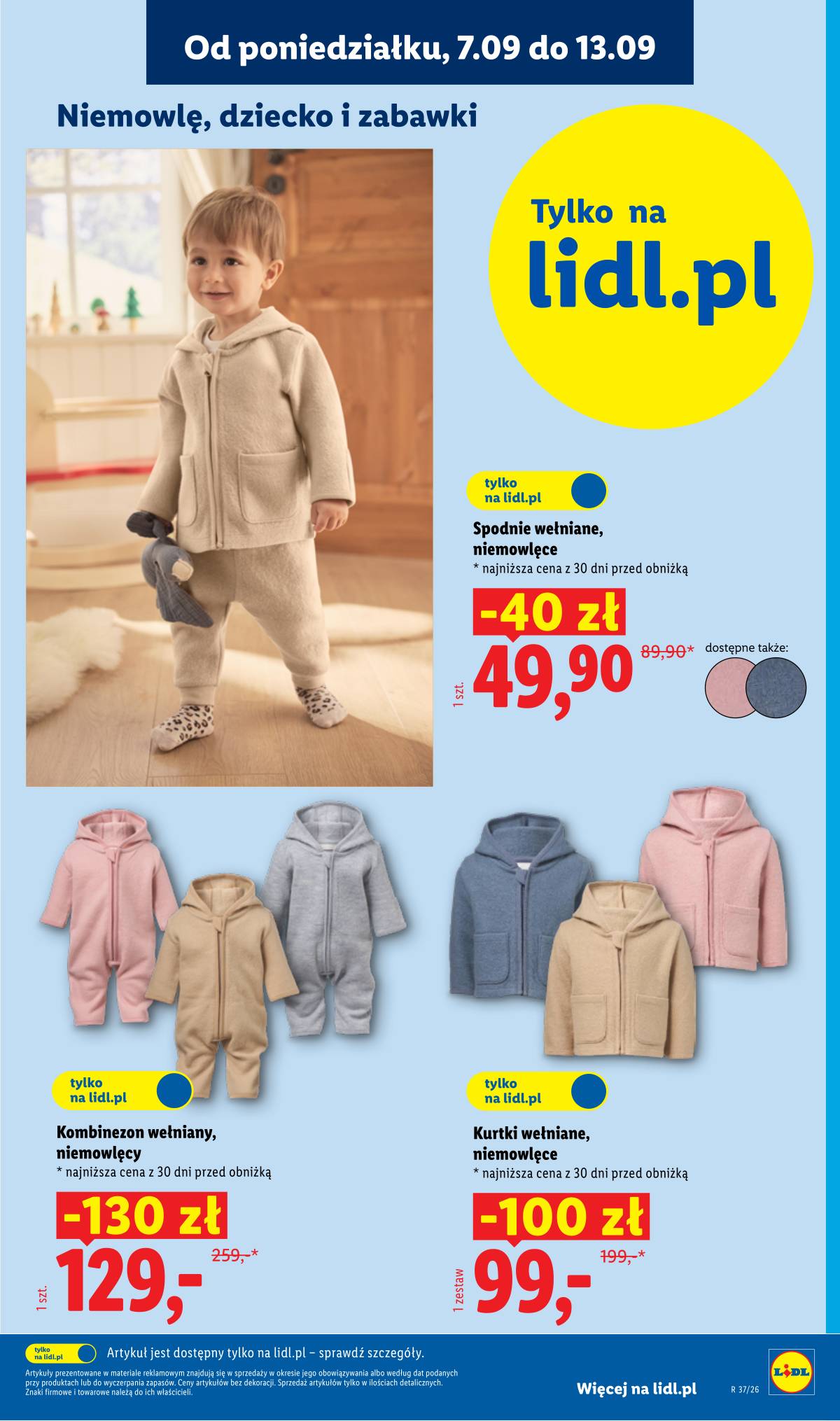 Lidl Lenkija - Gazetka ważna od 07.09. do 12.09. 13 puslapis