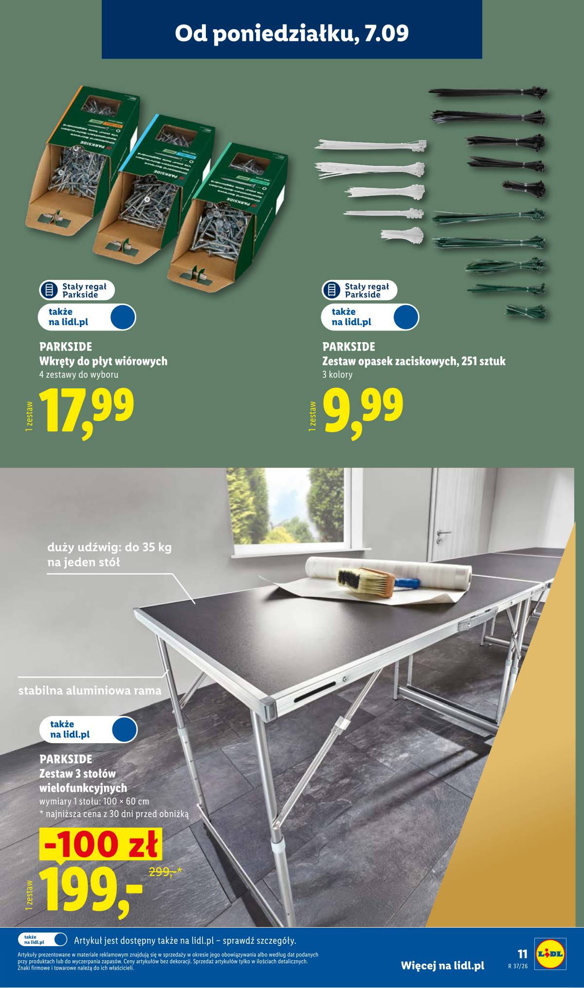 Lidl Lenkija - Gazetka ważna od 07.09. do 12.09. 15 puslapis
