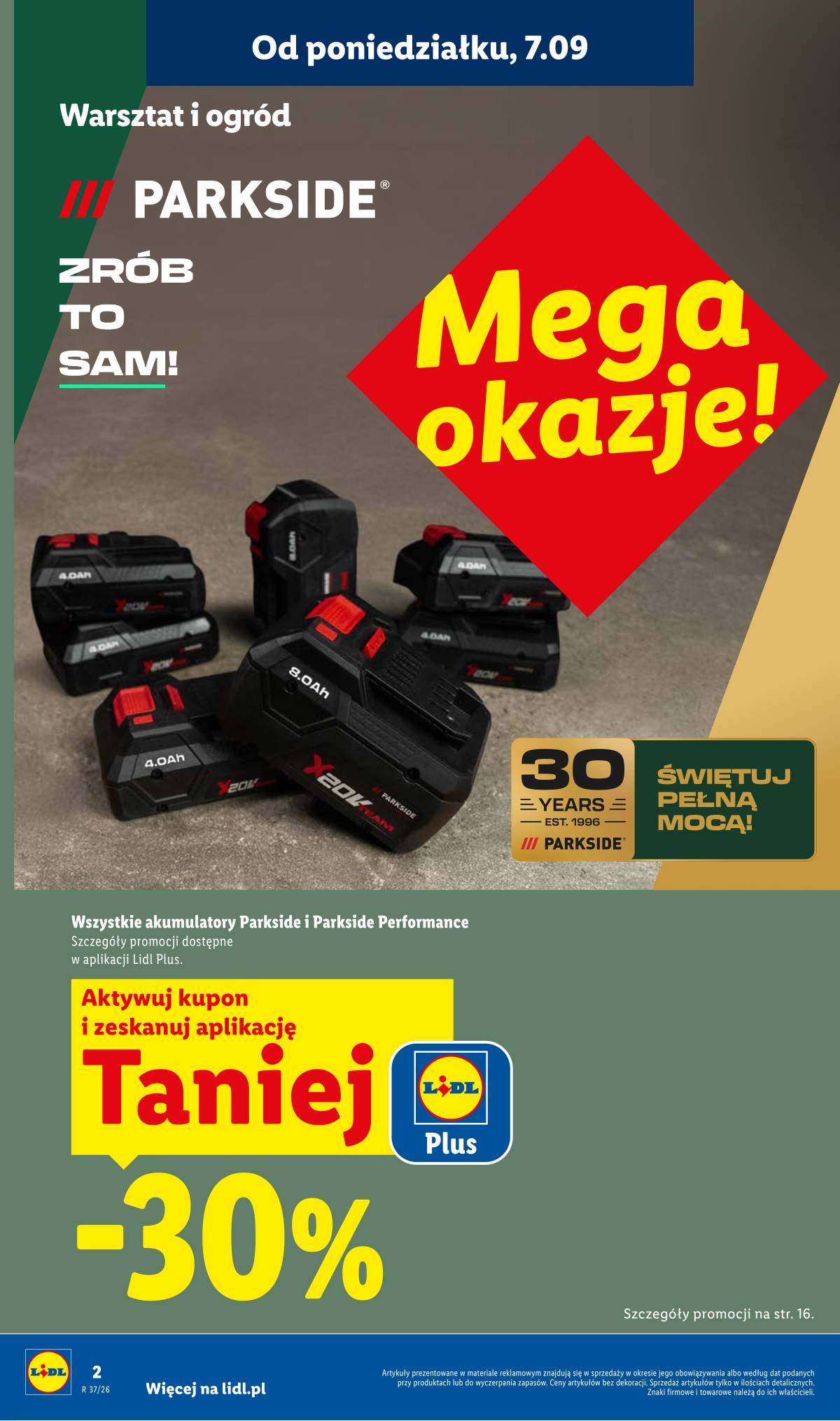 Lidl Lenkija - Gazetka ważna od 07.09. do 12.09. 2 puslapis