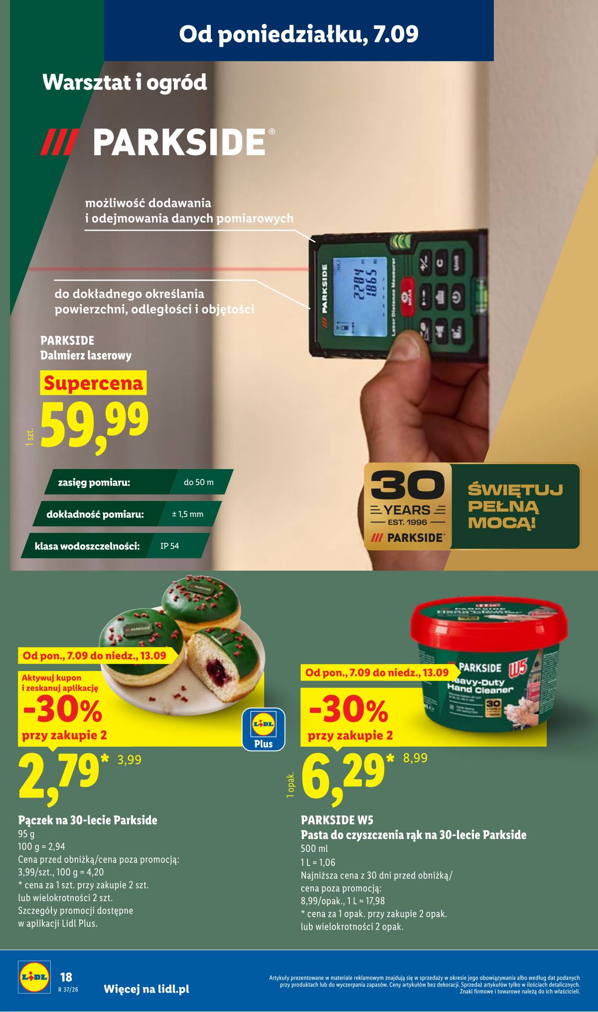 Lidl Lenkija - Gazetka ważna od 07.09. do 12.09. 22 puslapis