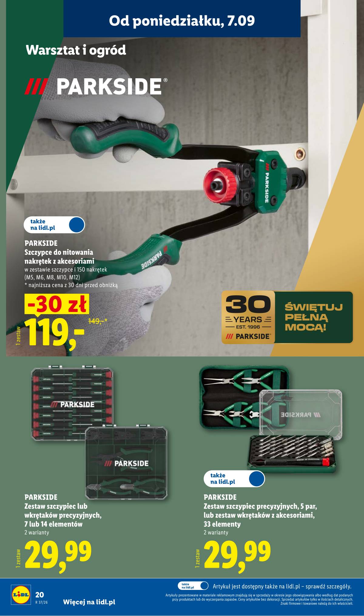 Lidl Lenkija - Gazetka ważna od 07.09. do 12.09. 24 puslapis