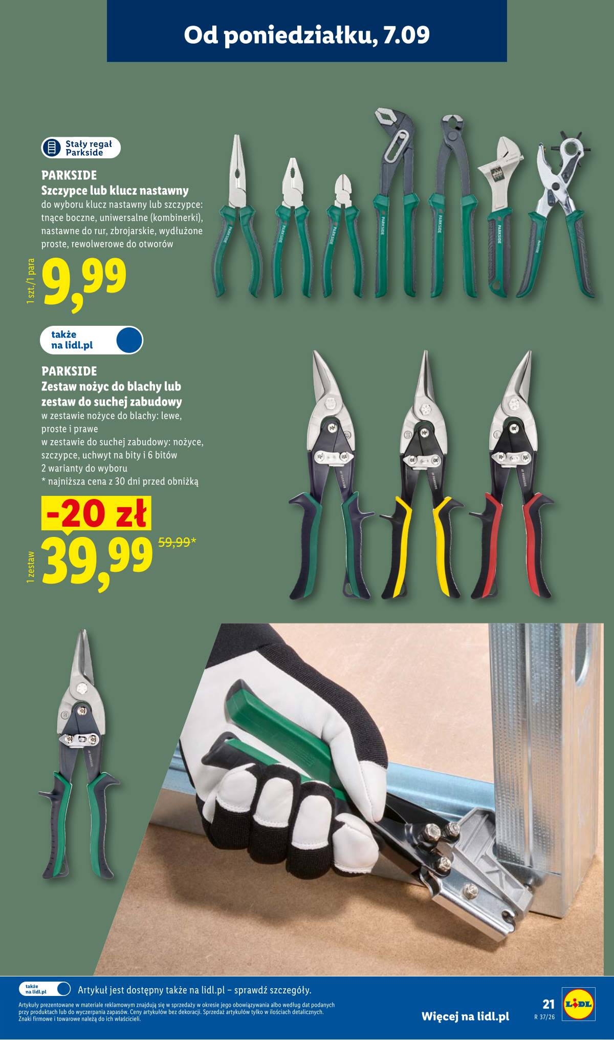 Lidl Lenkija - Gazetka ważna od 07.09. do 12.09. 25 puslapis
