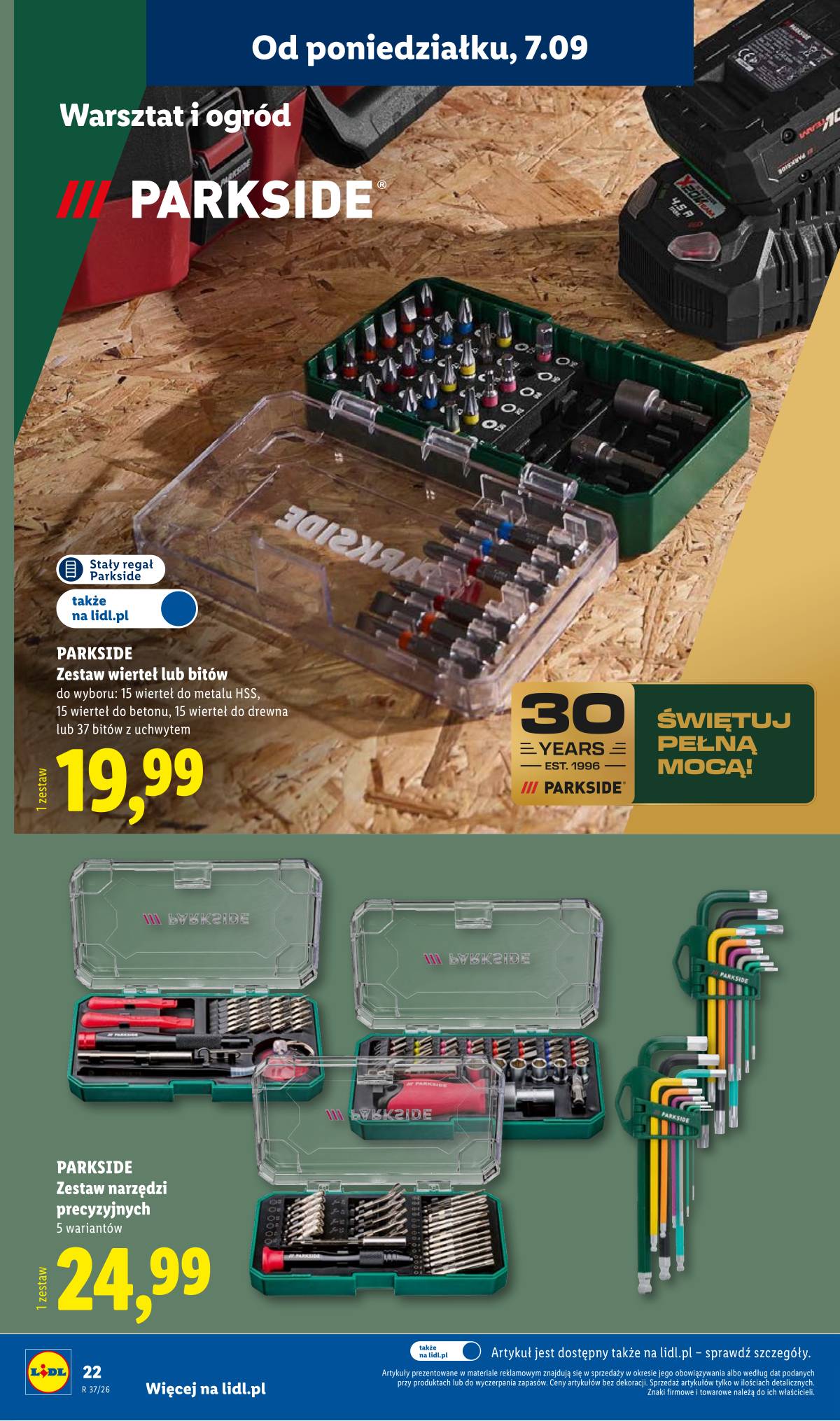 Lidl Lenkija - Gazetka ważna od 07.09. do 12.09. 26 puslapis