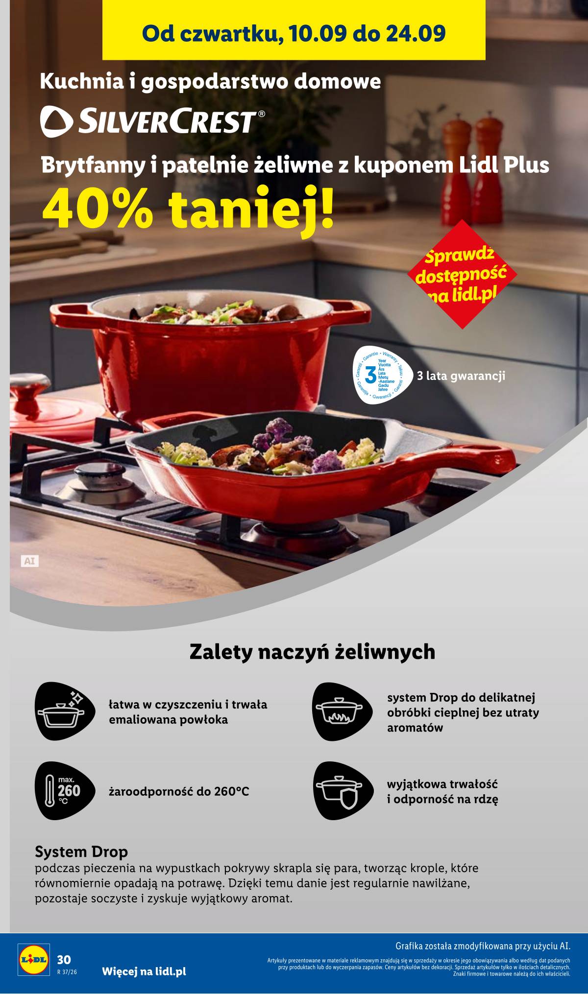 Lidl Lenkija - Gazetka ważna od 07.09. do 12.09. 36 puslapis