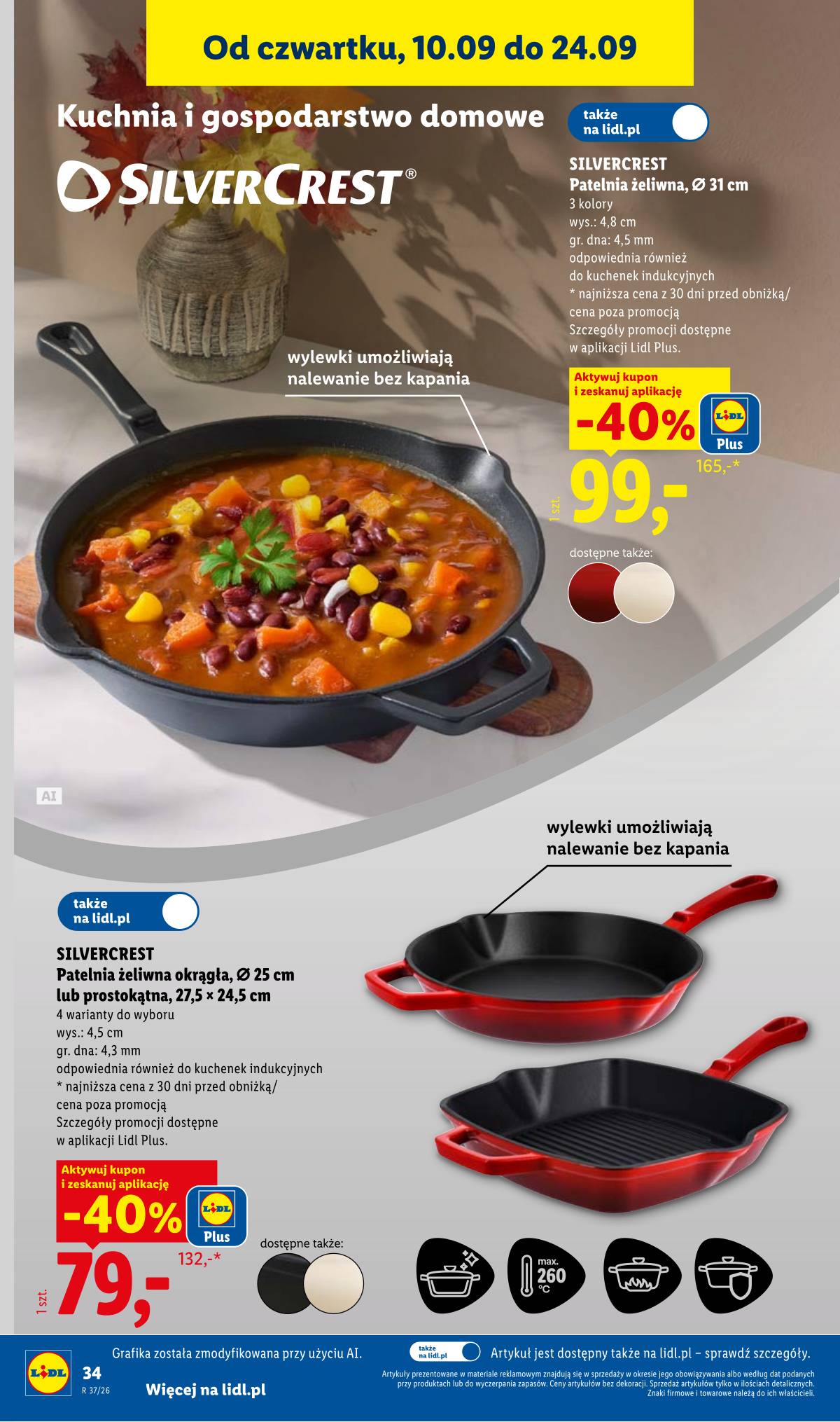Lidl Lenkija - Gazetka ważna od 07.09. do 12.09. 40 puslapis