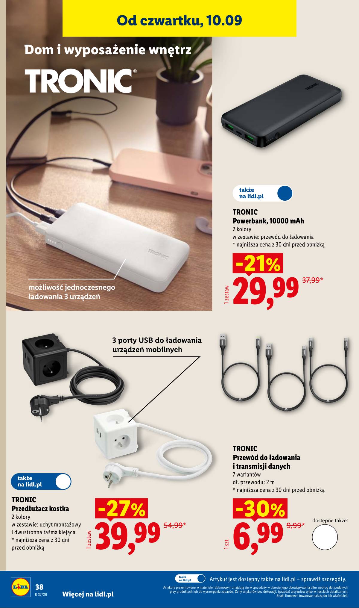 Lidl Lenkija - Gazetka ważna od 07.09. do 12.09. 44 puslapis