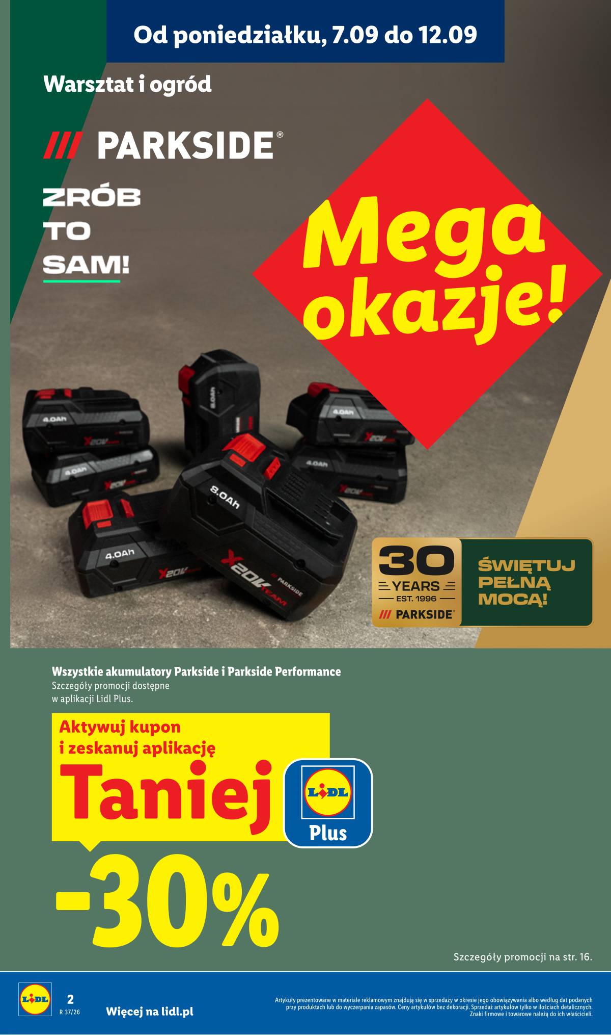 Lidl Lenkija - Gazetka ważna od 07.09. do 12.09. 2 puslapis