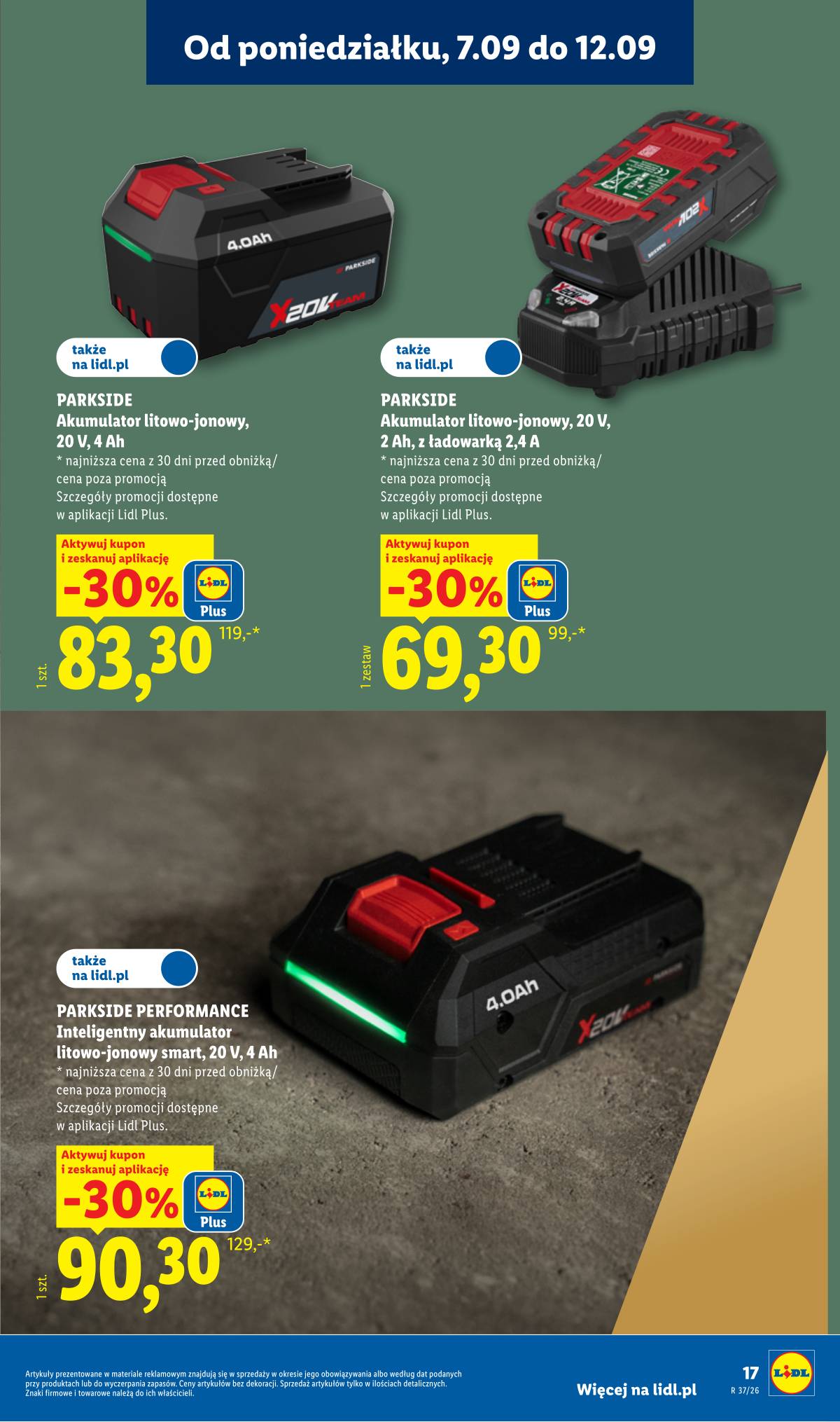 Lidl Lenkija - Gazetka ważna od 07.09. do 12.09. 21 puslapis