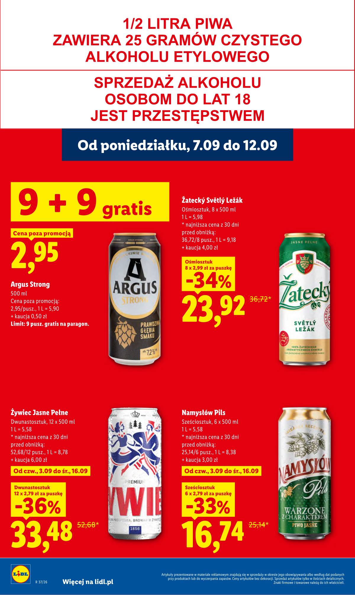 Lidl Lenkija - Gazetka ważna od 7.09 do 9.09 48 puslapis