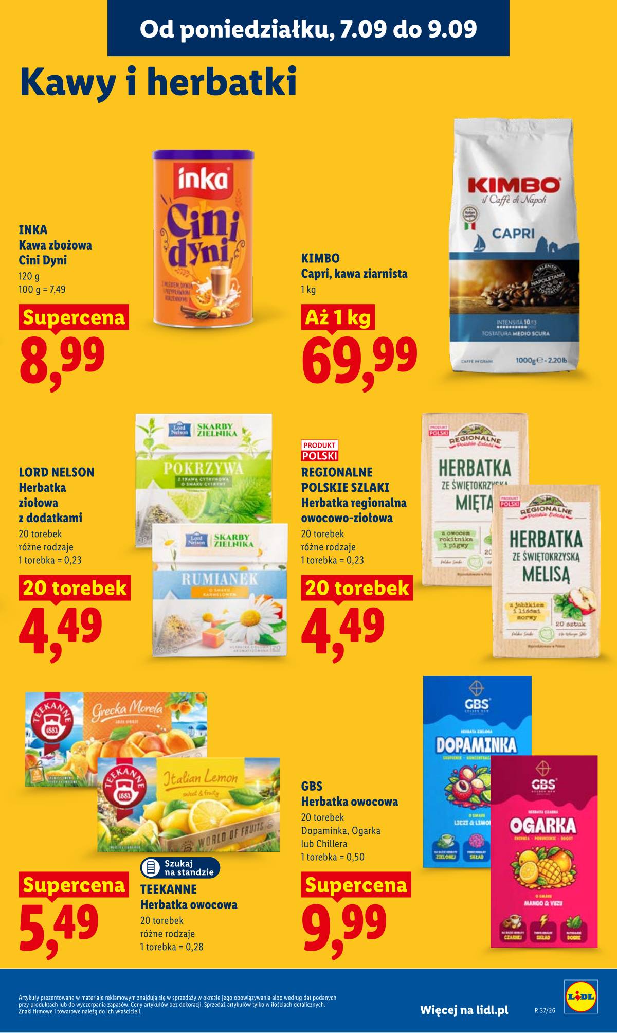 Lidl Lenkija - Gazetka ważna od 7.09 do 9.09 77 puslapis