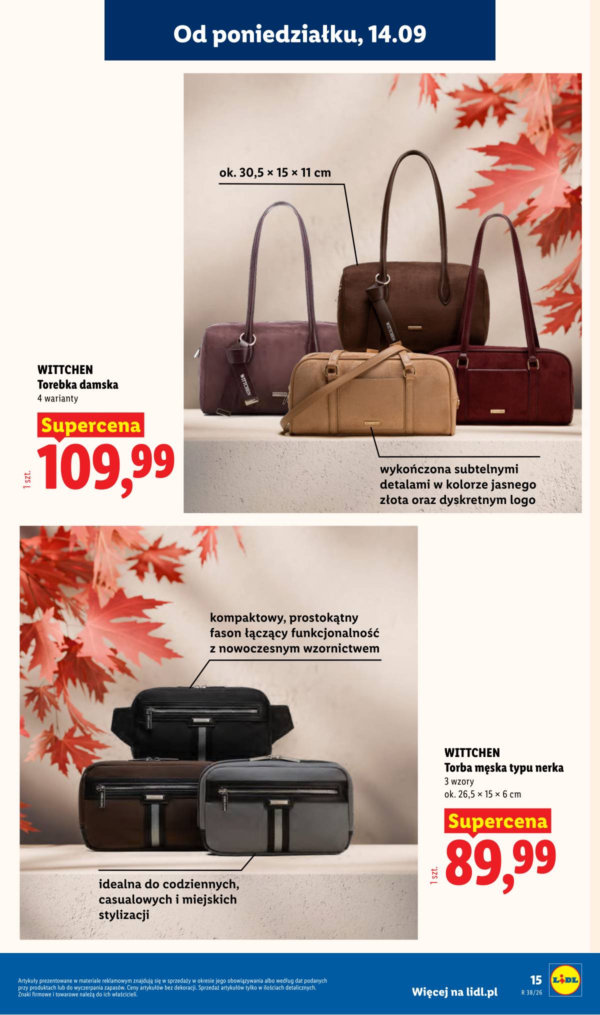 Lidl Lenkija - Gazetka ważna od 14.09. do 19.09. 19 puslapis